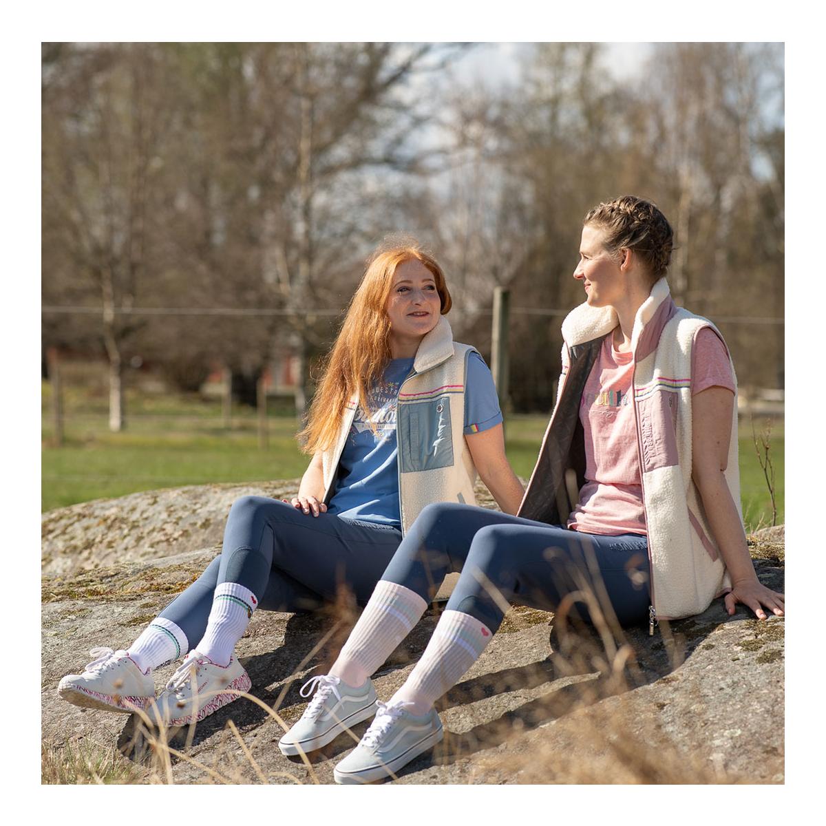 Teddyfleece Weste Rainbow Unicorn