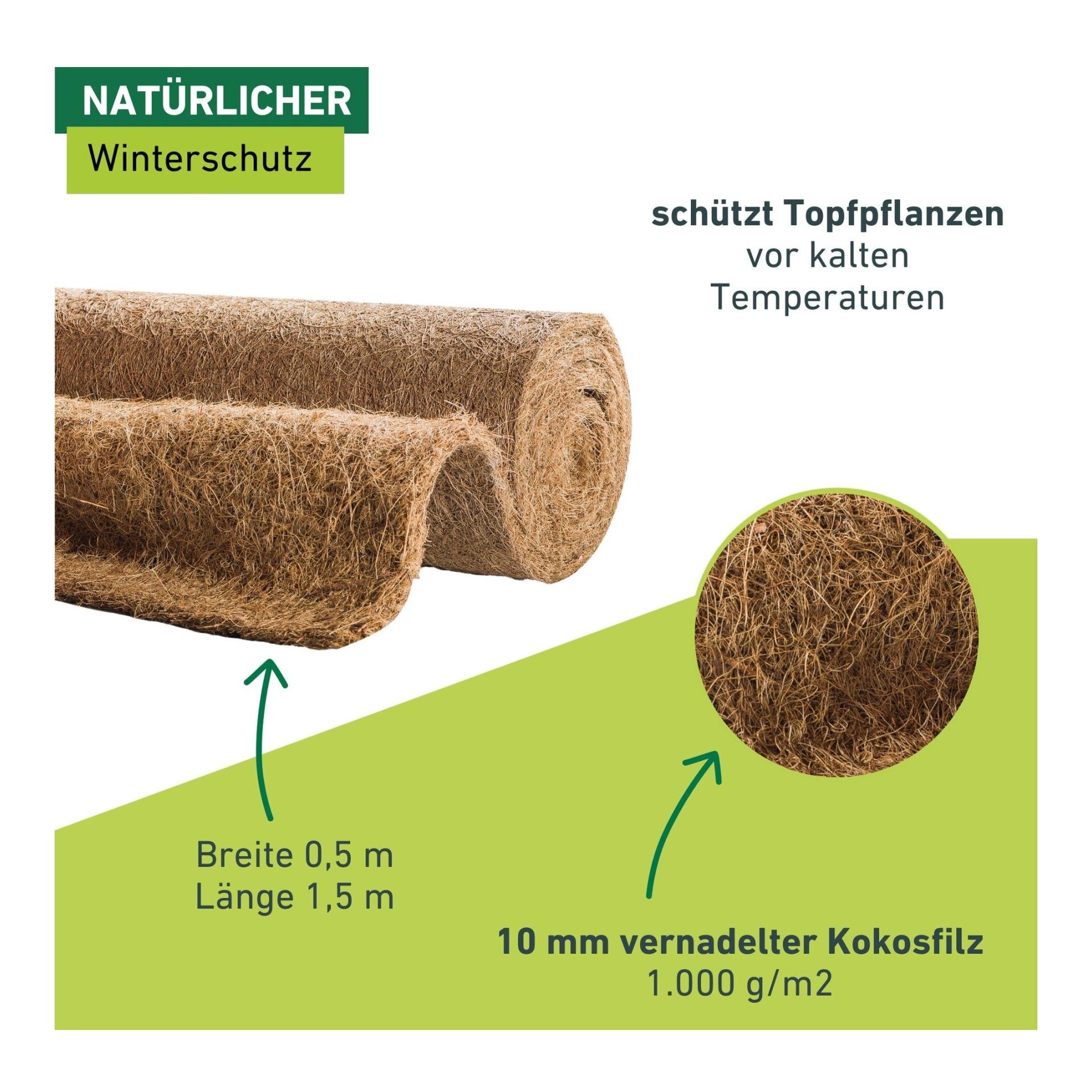 Kokos-Filzmatte Greenline