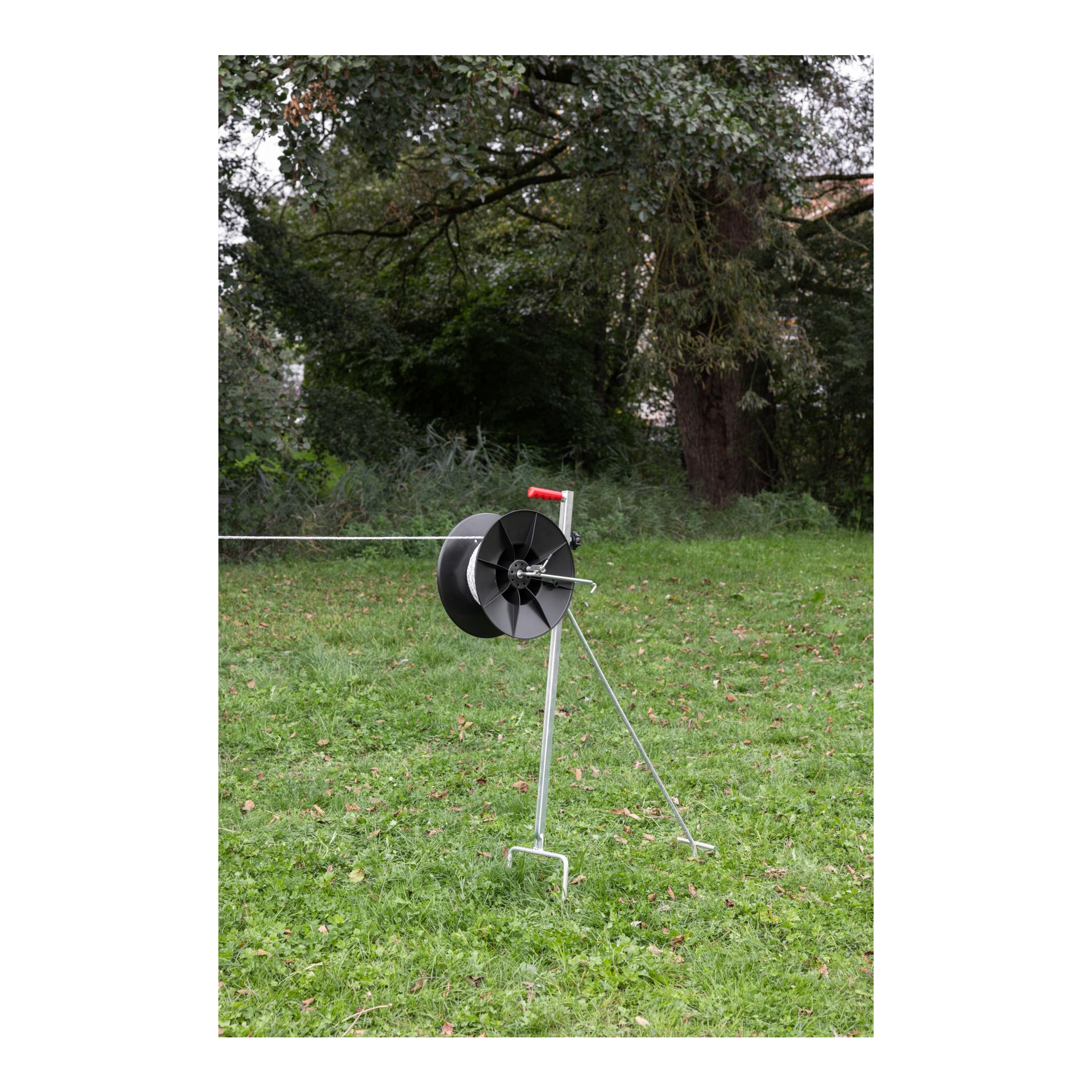 Kunststoffhaspel Super inkl. Haspelständer Dreibein