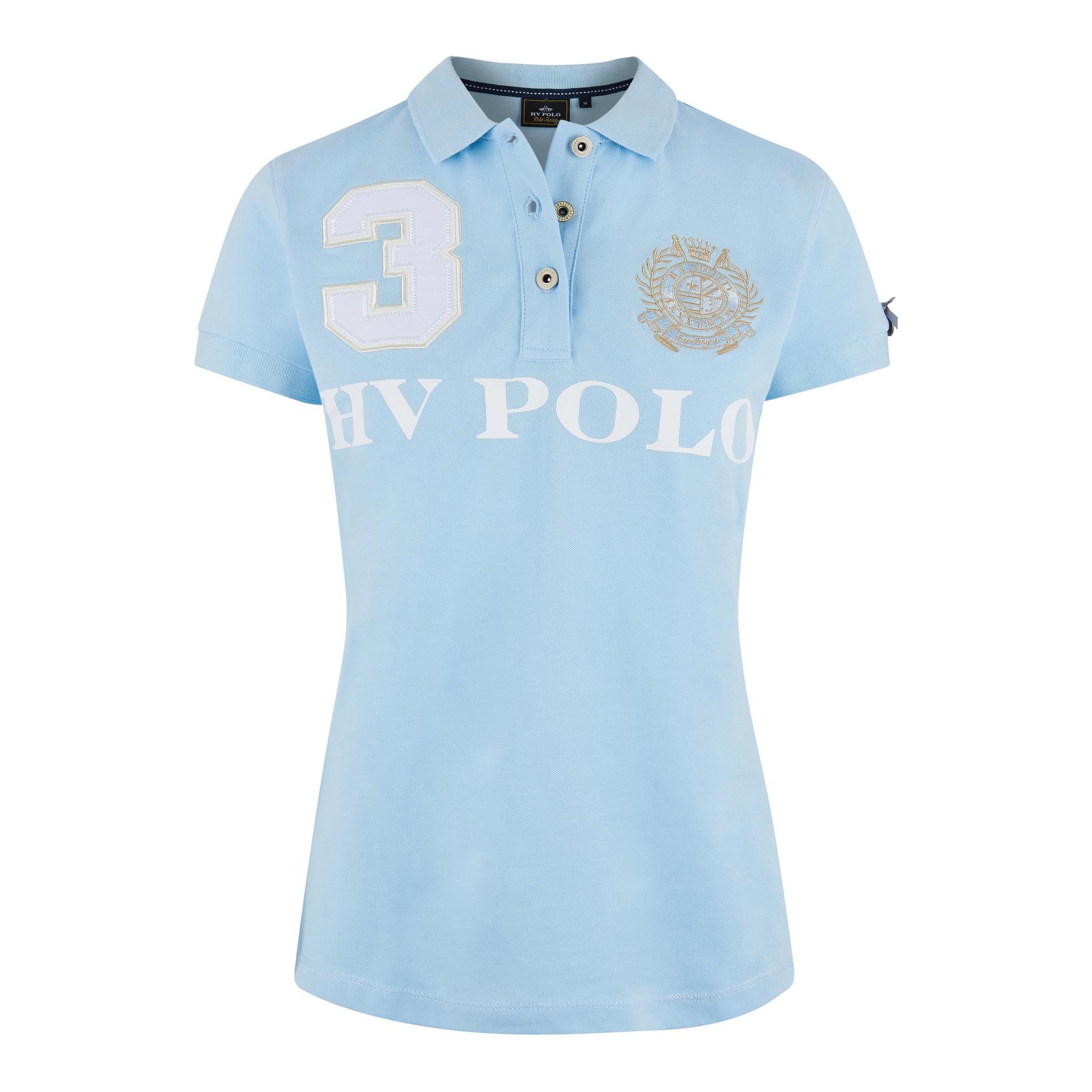 Image of HV Polo Poloshirt Favouritas Damen EQ SS - Ice Blue - bei Hauptner.ch