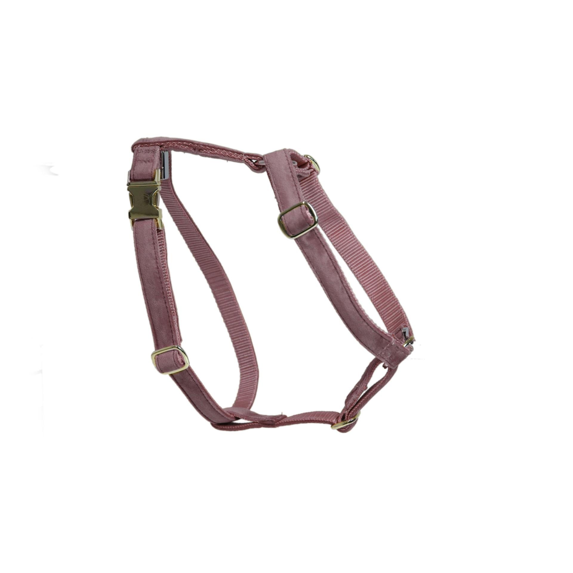 Hundegeschirr Loop Velvet - old rose