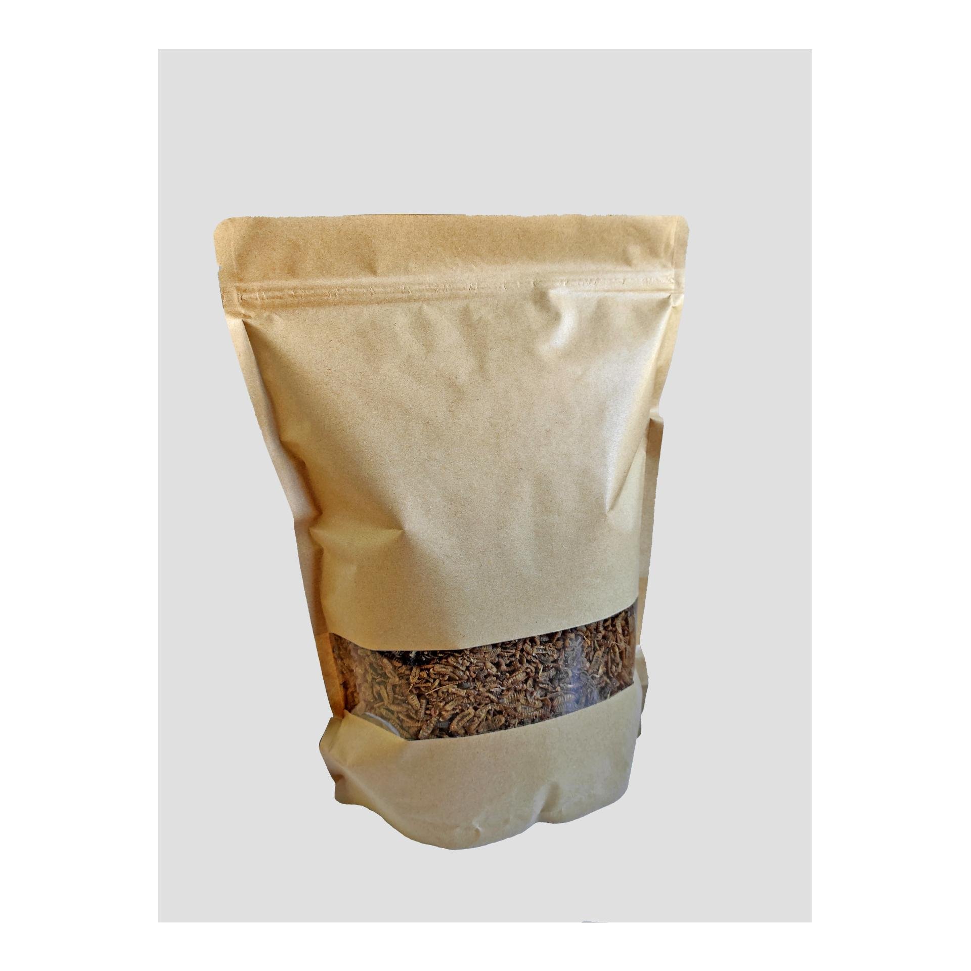 Luftgetrocknete Schwarze Soldatenfliegenlarven