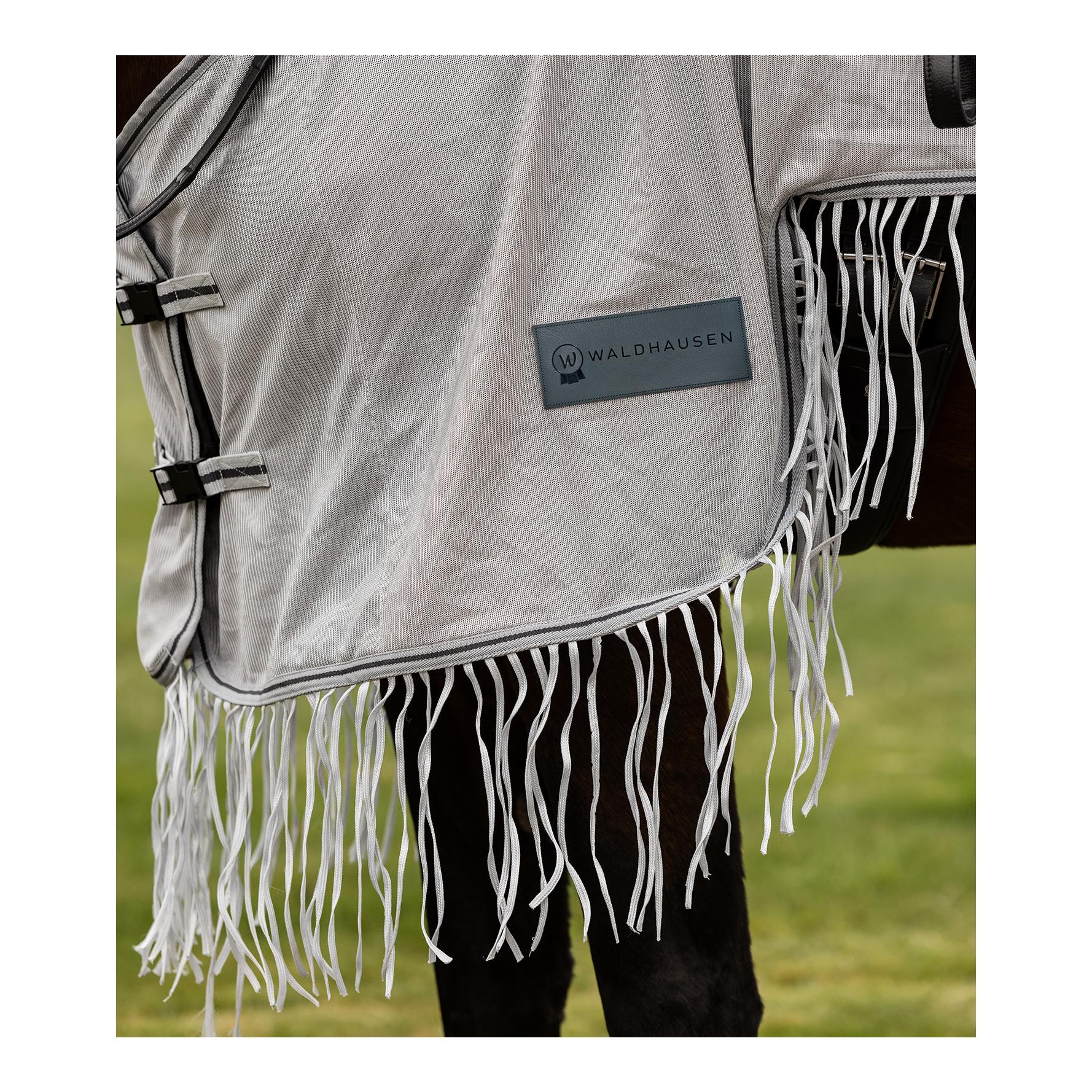 Fliegenausreitdecke Protect mit Fransen