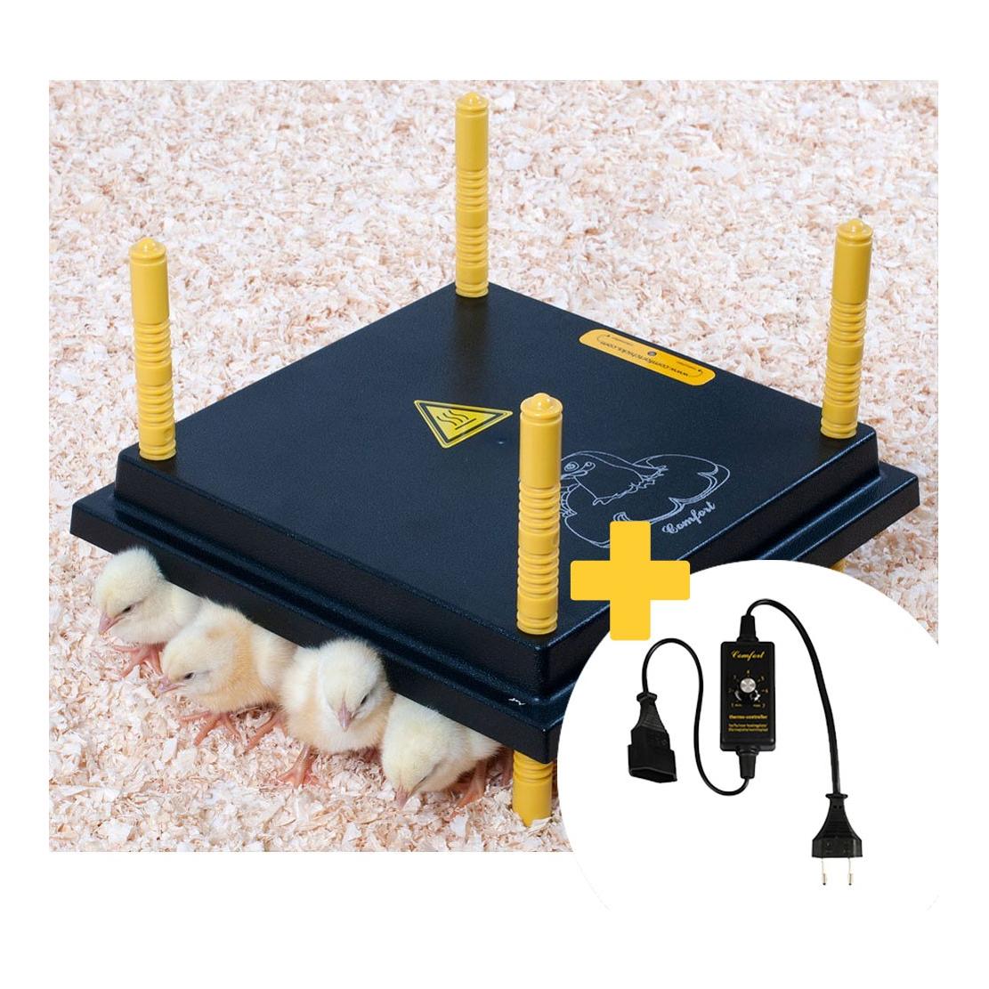 Kunststoff-Wärmeplatte Comfort - inkl. Temperaturregler