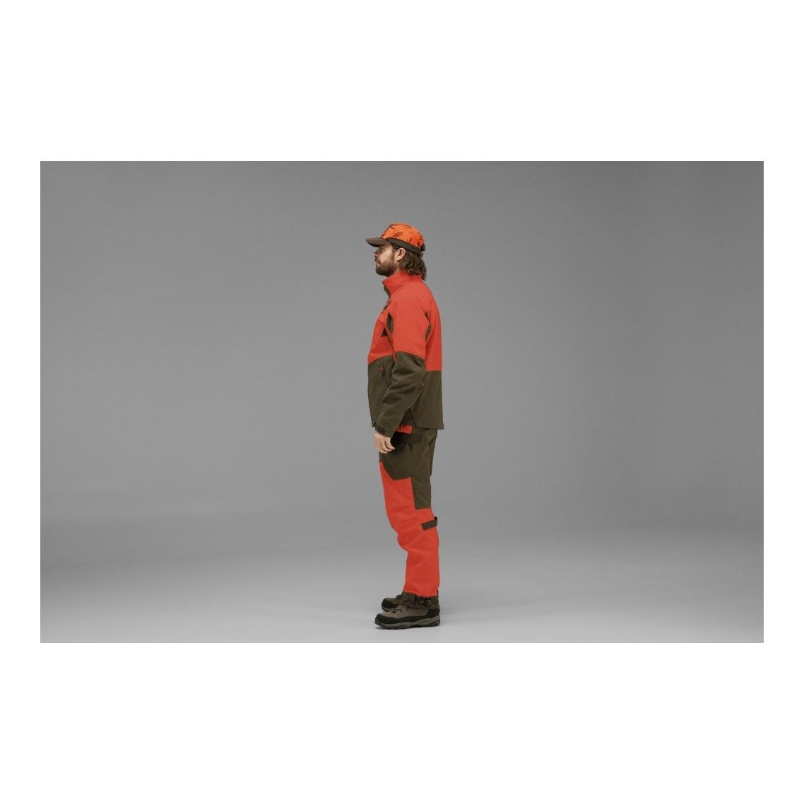 Wildboar Pro Jacke - orange blaze/willow green