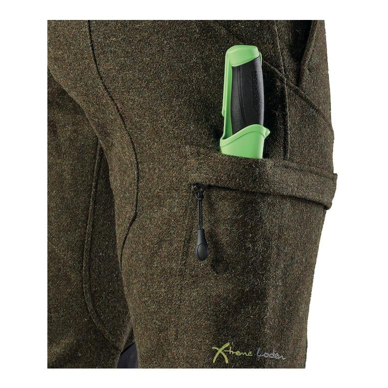 X-treme Loden Jagdhose - grün/schwarz