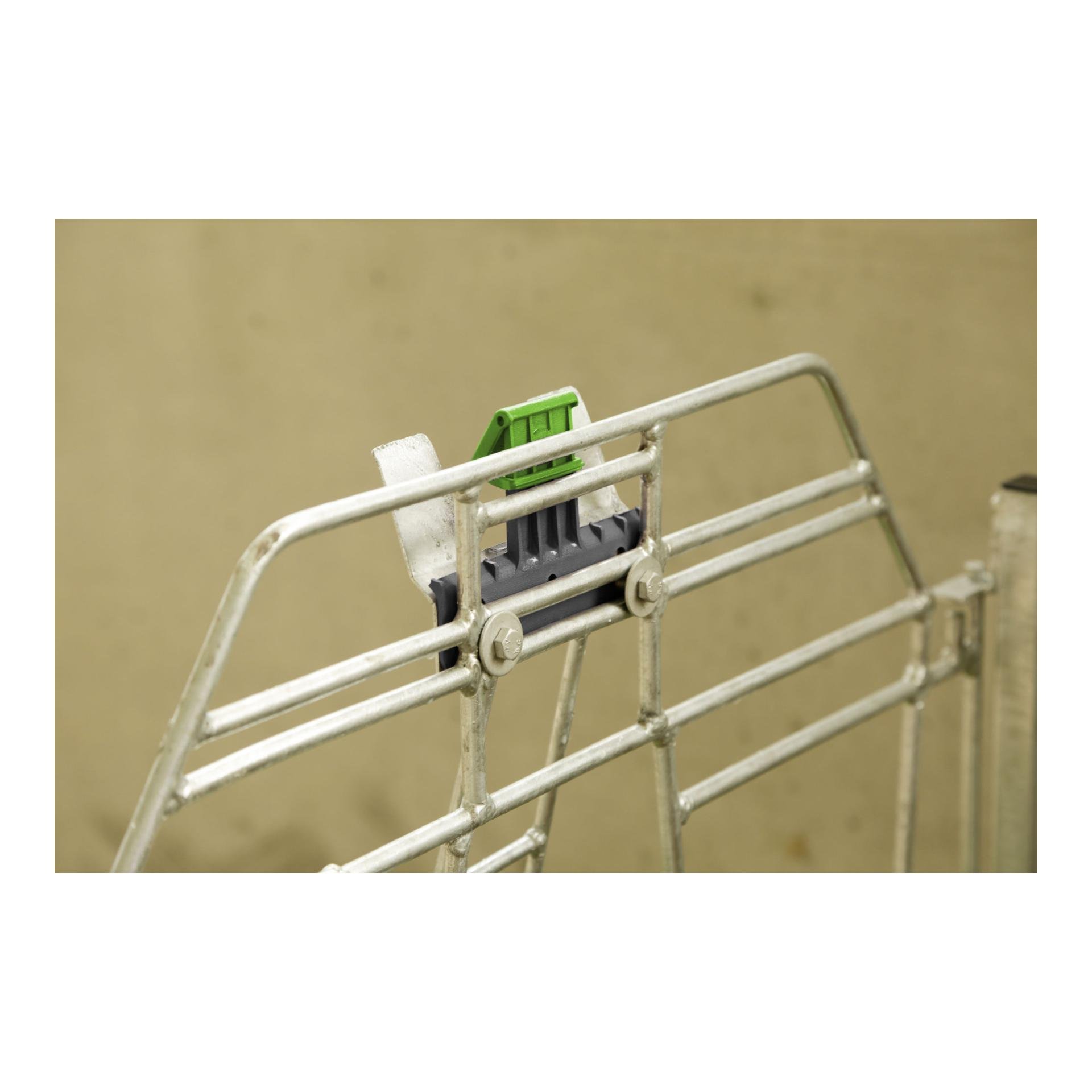 Auswurfsicherung Bucket Guard, nachrüstbar