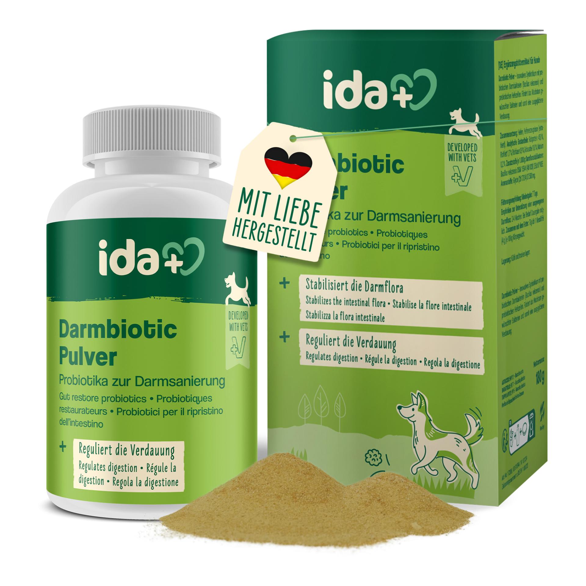 Darmbiotic Pulver - Probiotika zur Darmsanierung für den Hund