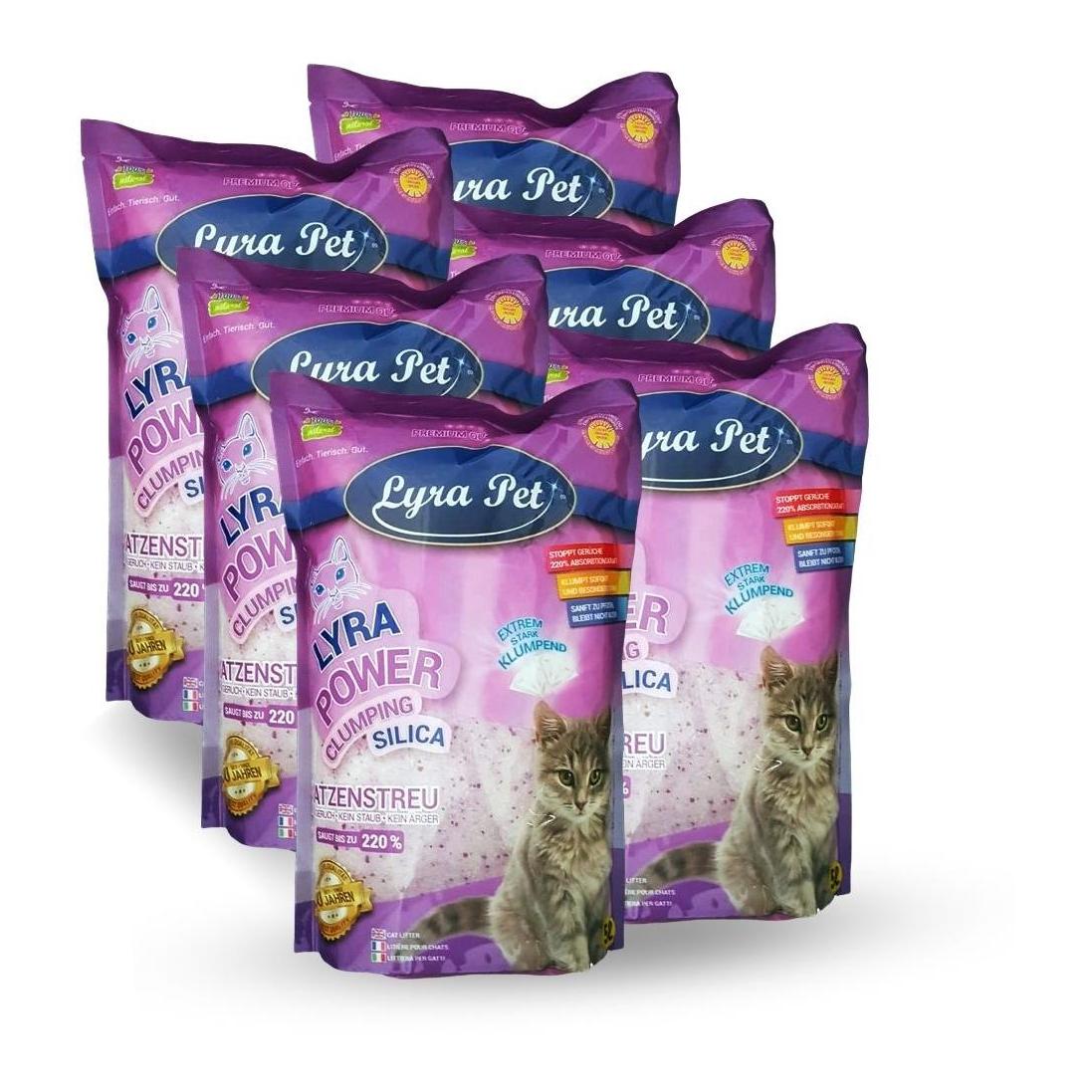 Lyra Power Silica Silikat klumpend Katzenstreu