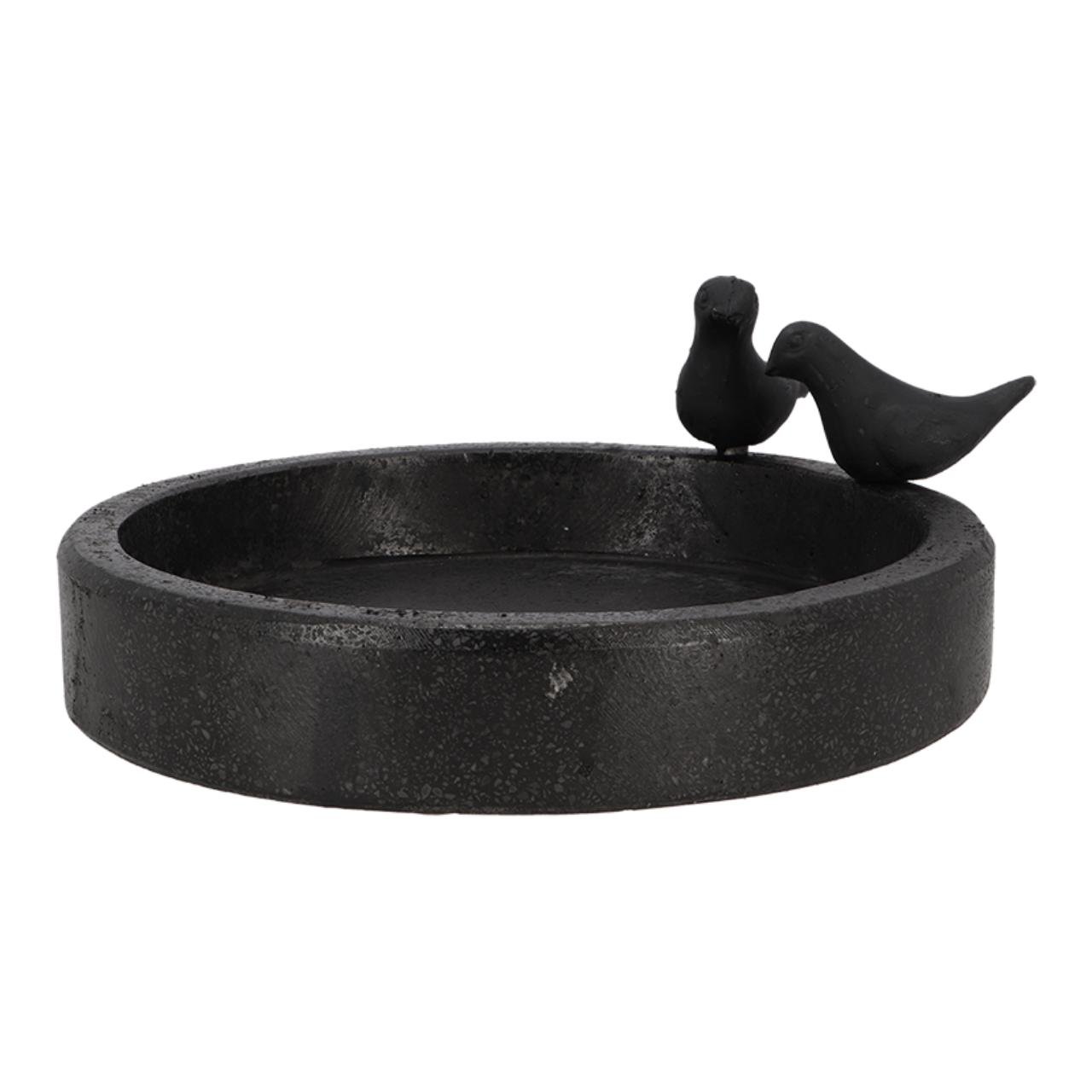 Vogeltränke Terrazzo rund