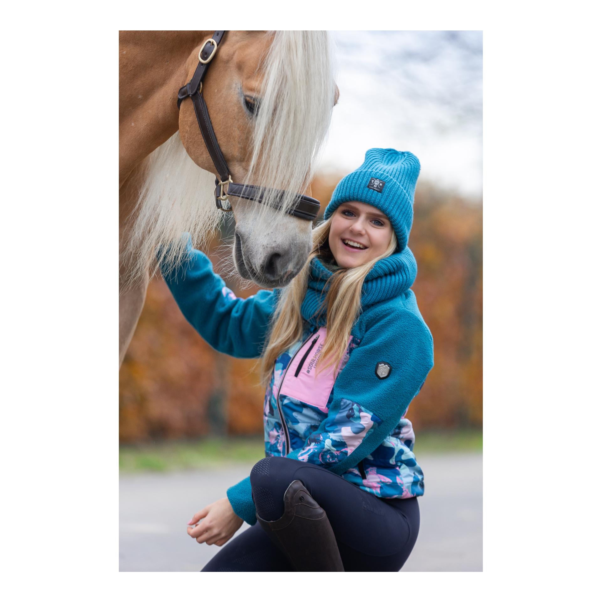 XL Beanie  “Shine bright” reflektierend