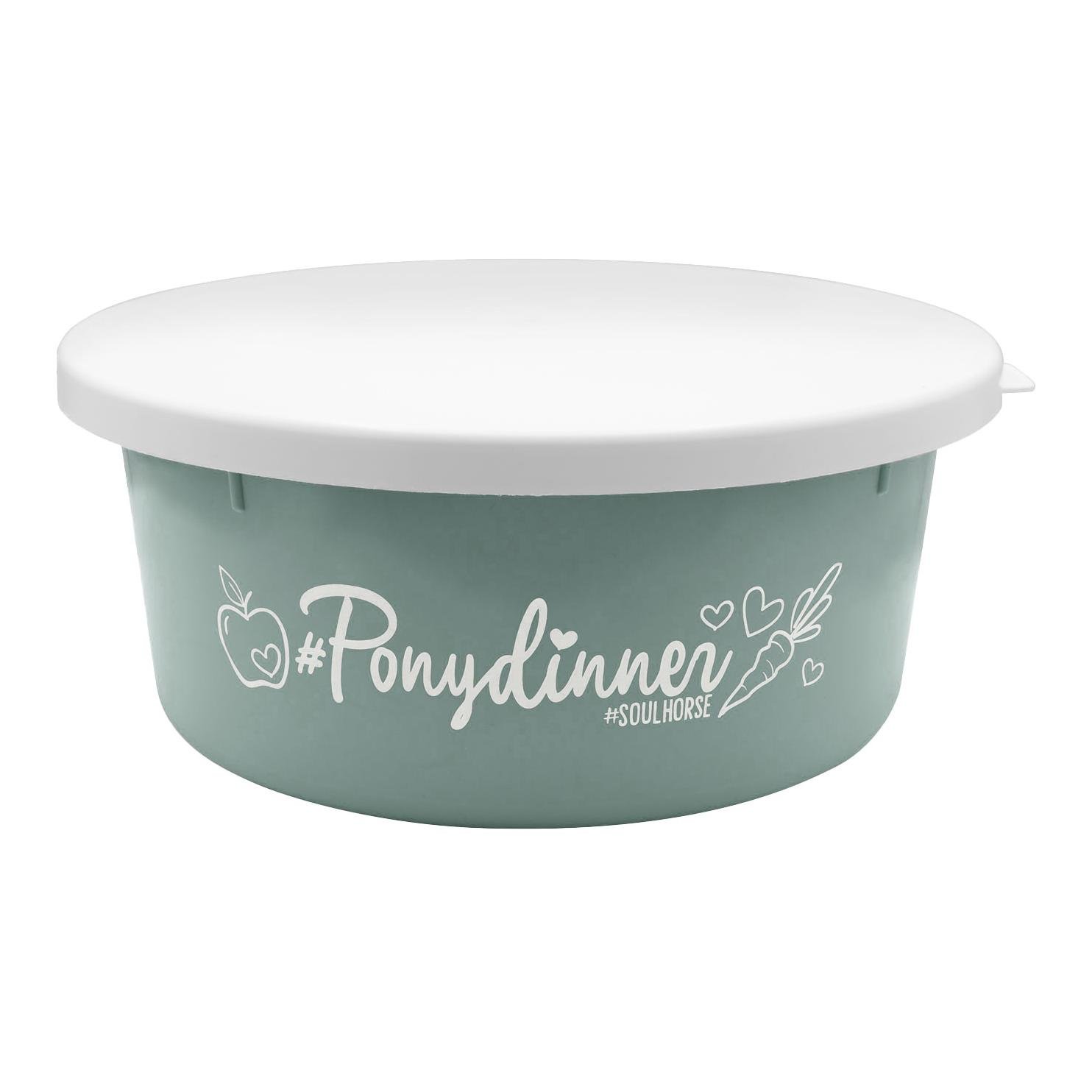 Futterschüssel "Ponydinner" - Schüssel einzeln