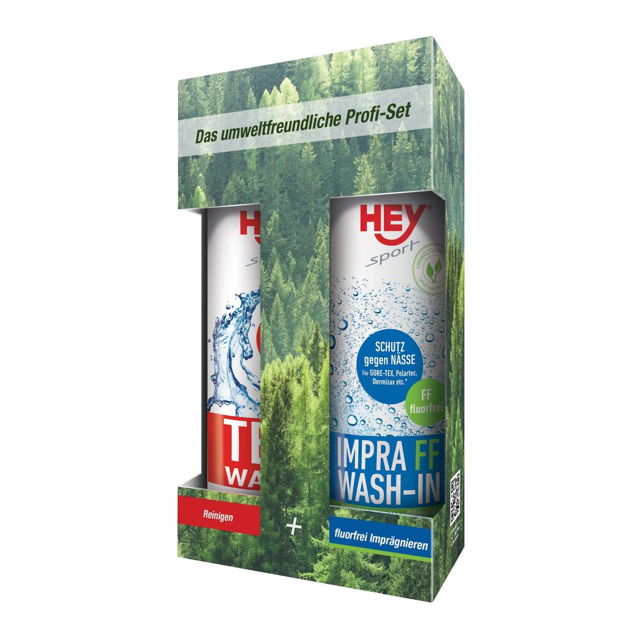 Hey Sport Tex Wash & Impra FF Wash in Set 2 x 250ml