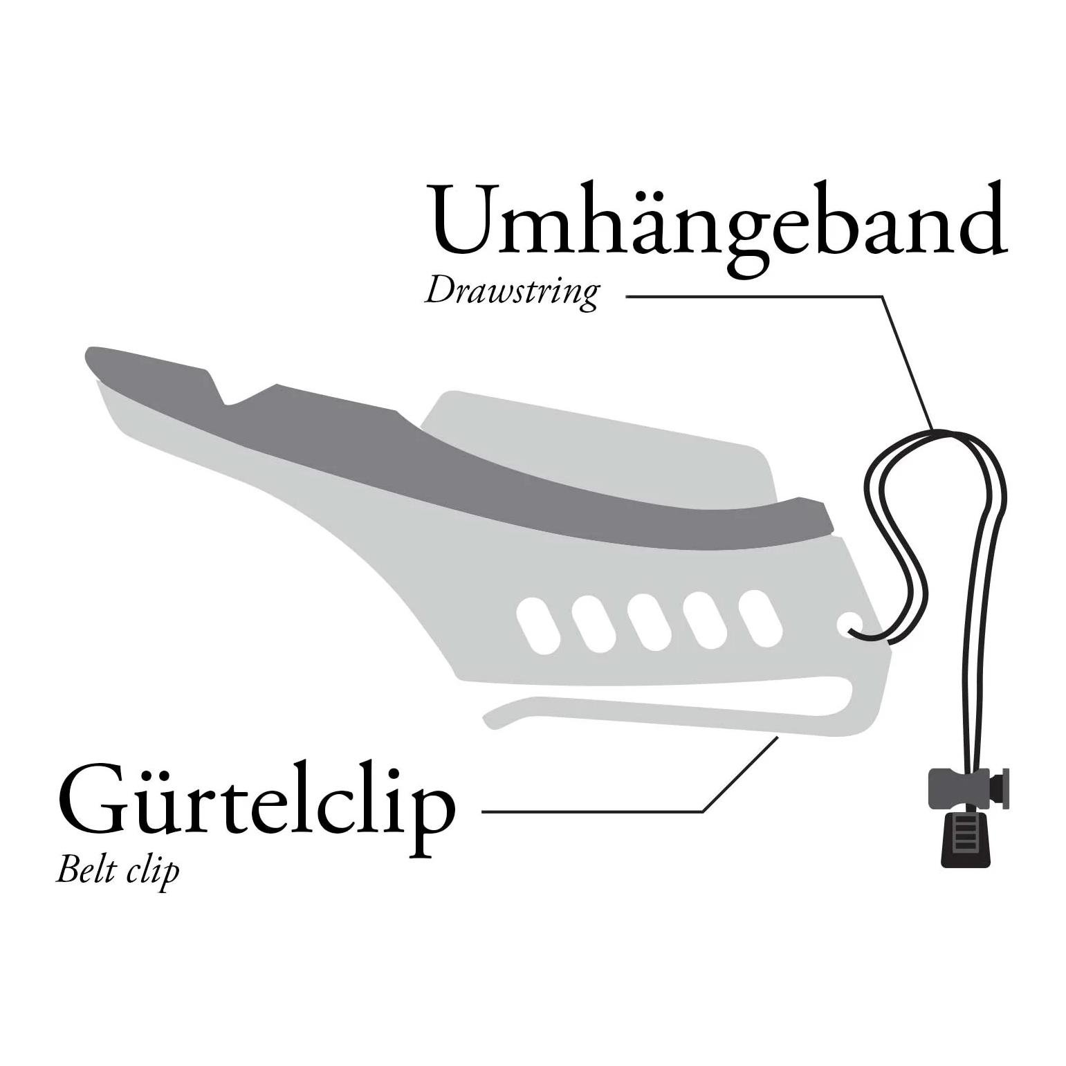 Clicker 2in1 avec lanière de cou