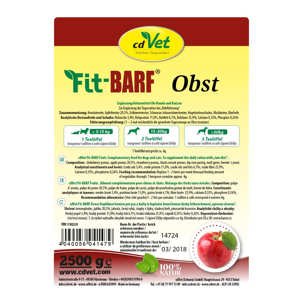 Fit-BARF Obst 