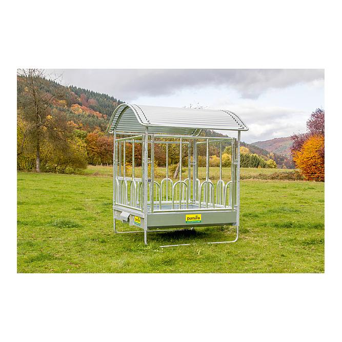 Image of Patura Profi-Viereckraufe mit Universalfressgitter bei Hauptner.ch