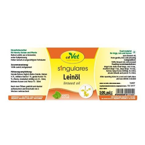 Singulares huile de lin