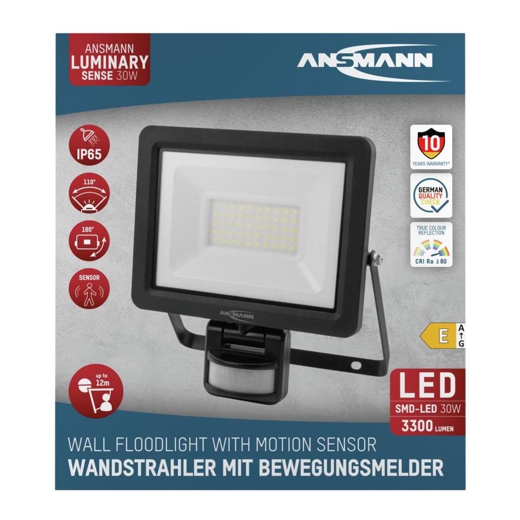 Luminary Wandstrahler 20 W mit Bewegunsmelder