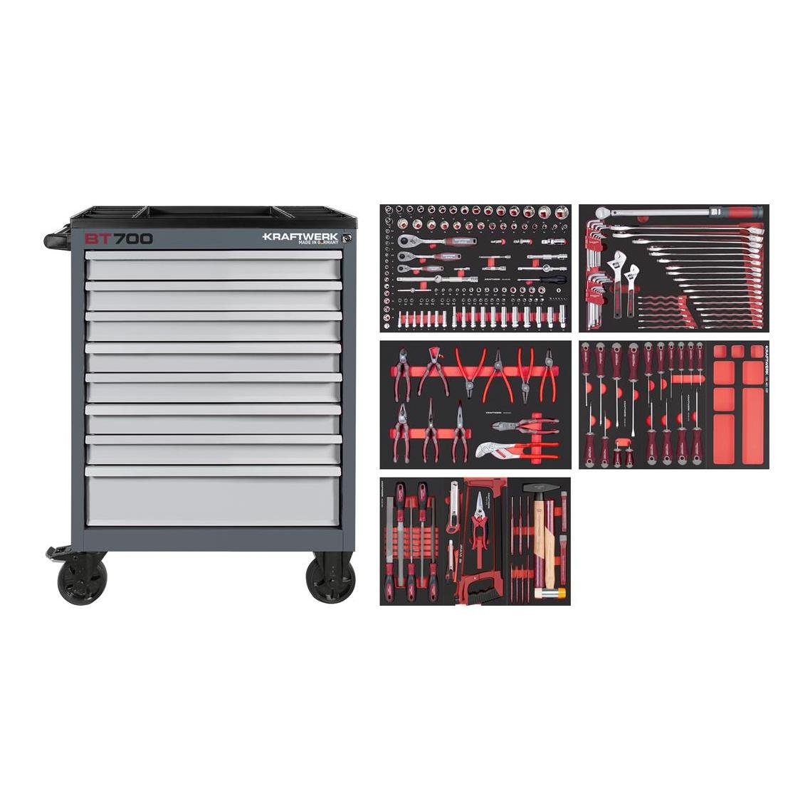 Werkstattwagen BT 700 Pro Line - 242.tlg.