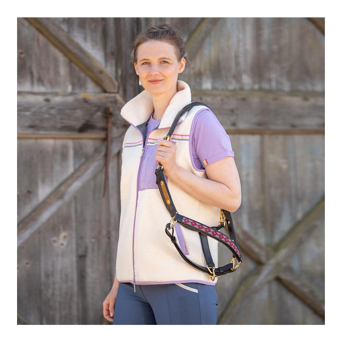 Teddyfleece Weste Rainbow Unicorn