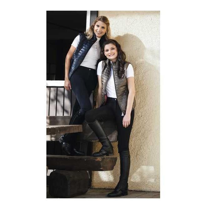 Economic Reithose Vollbesatz Damen, schwarz