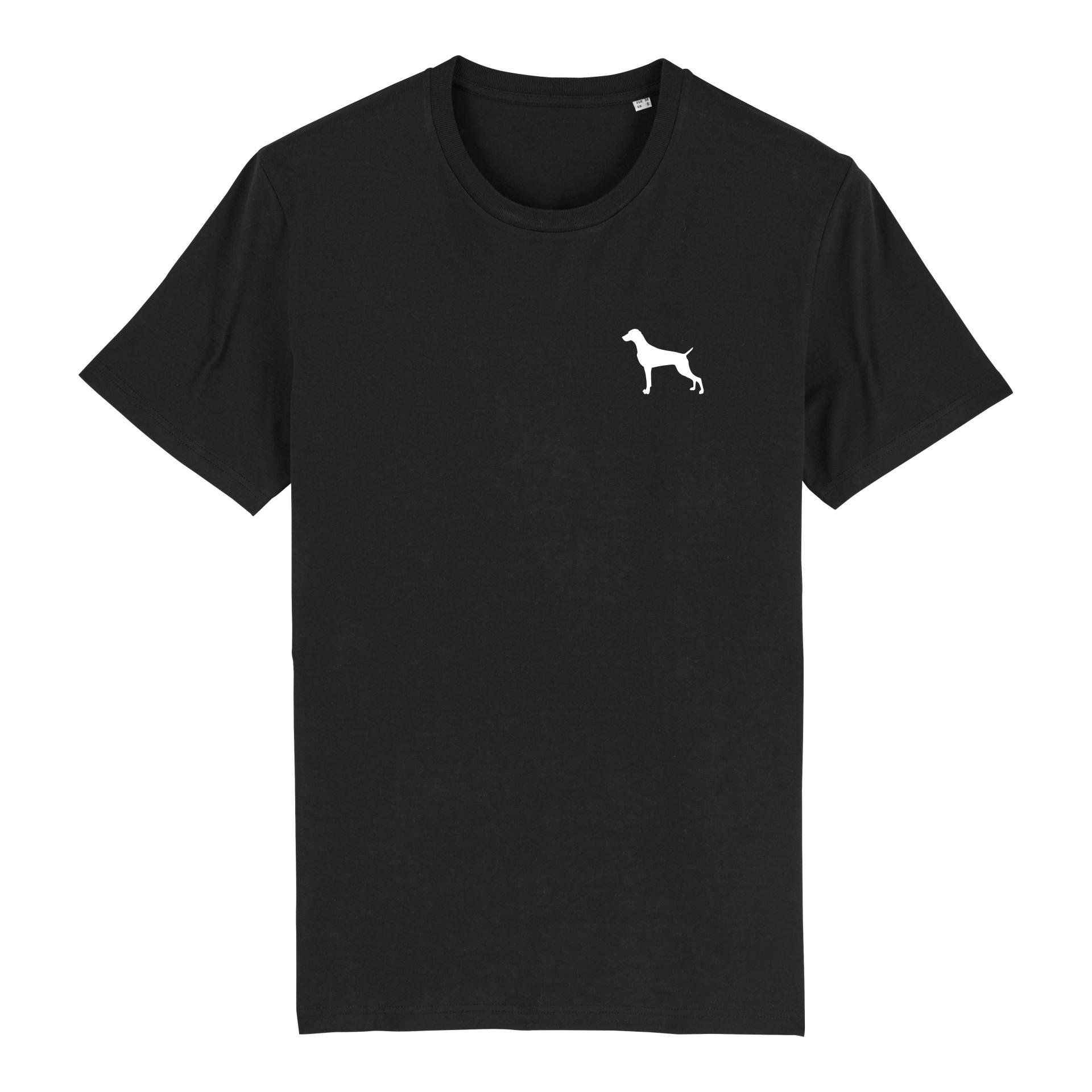Image of Hauptner Jagd T-Shirt Weimaraner klein - Black - bei Hauptner.ch