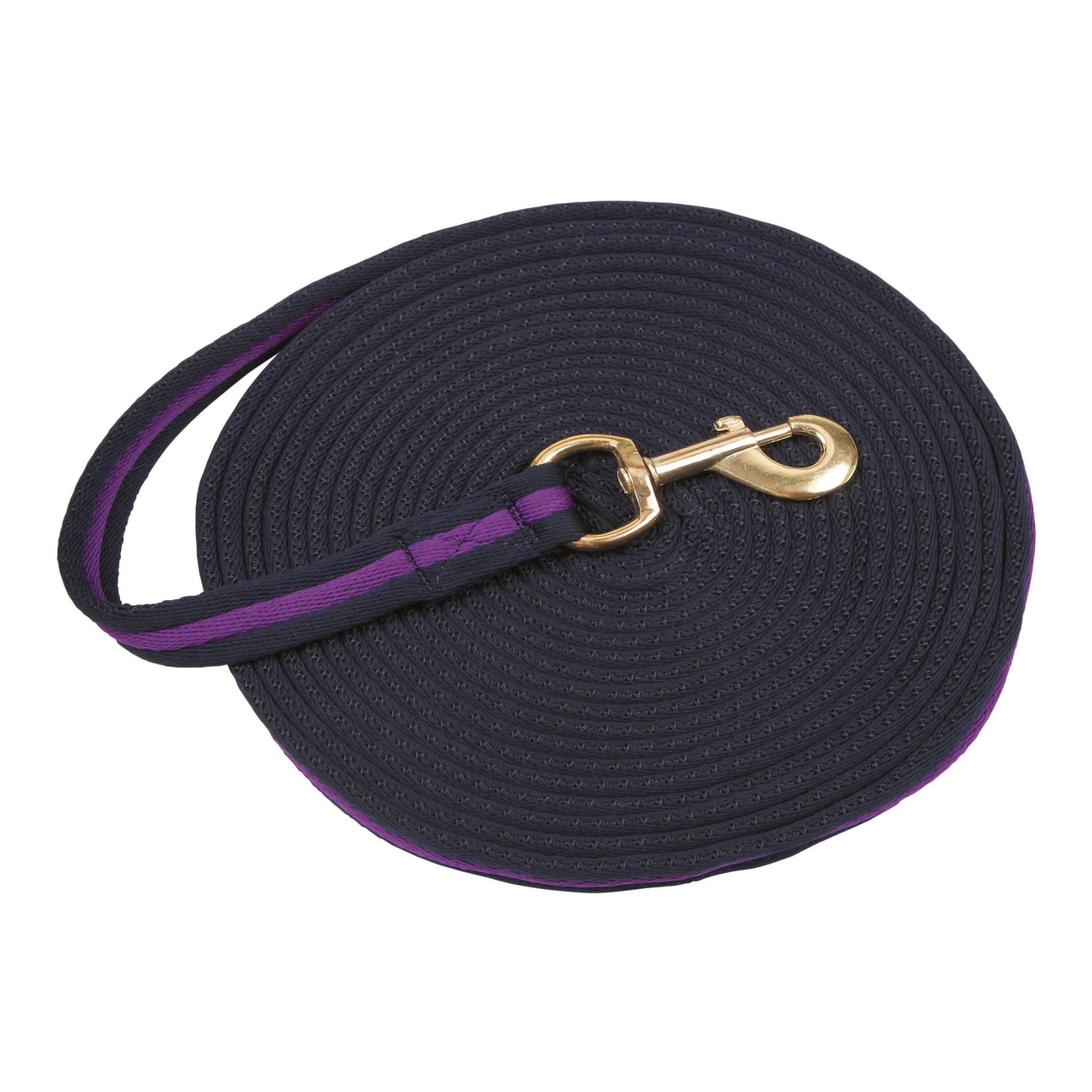 Longierleine Softlonge 8m - blau/violett