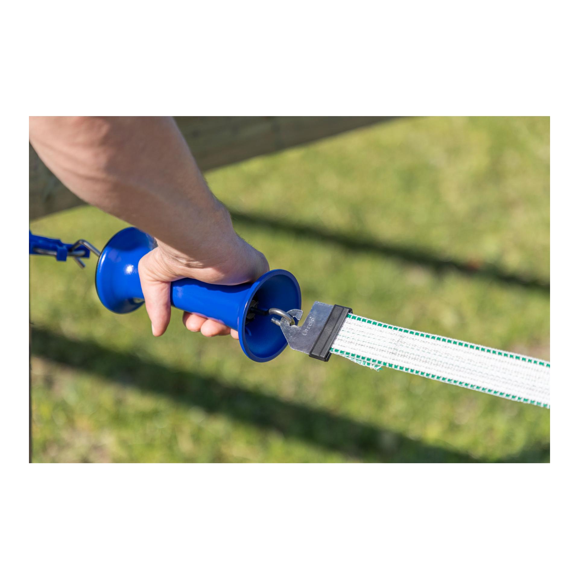 Poignée de porte Premium avec raccord de sangle Litzclip®.