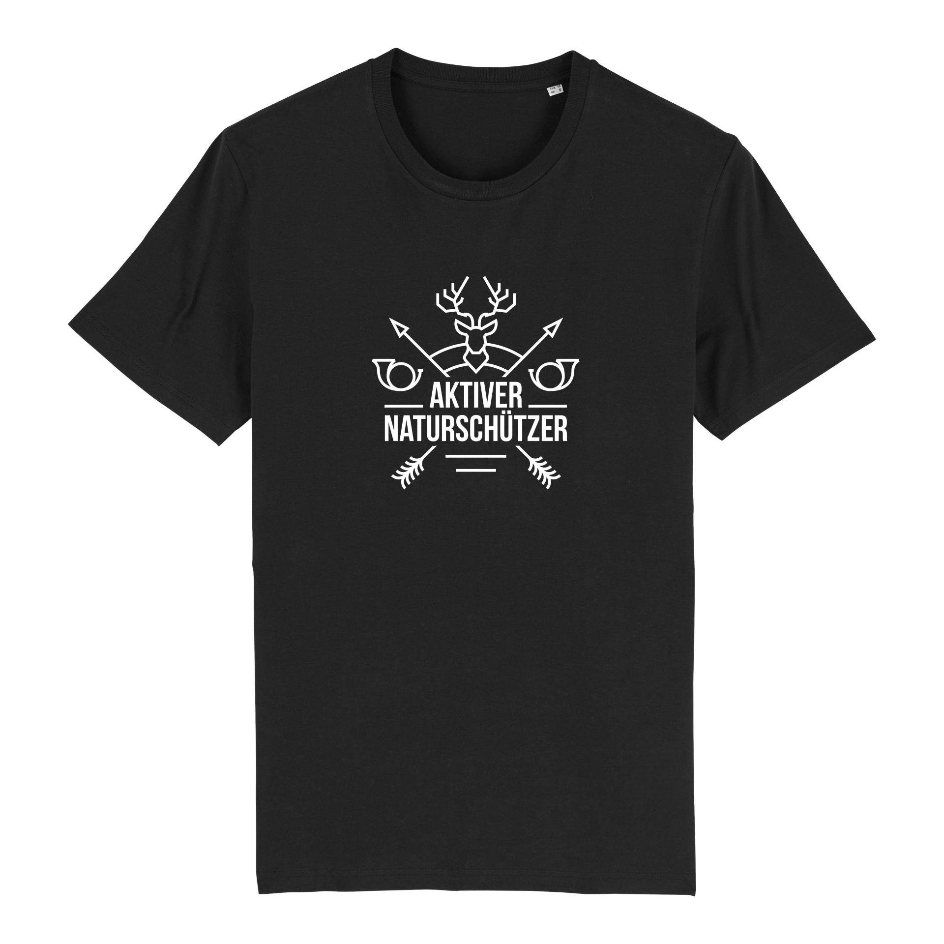 Image of Hauptner Jagd T-Shirt Naturschützer - Black - bei Hauptner.ch