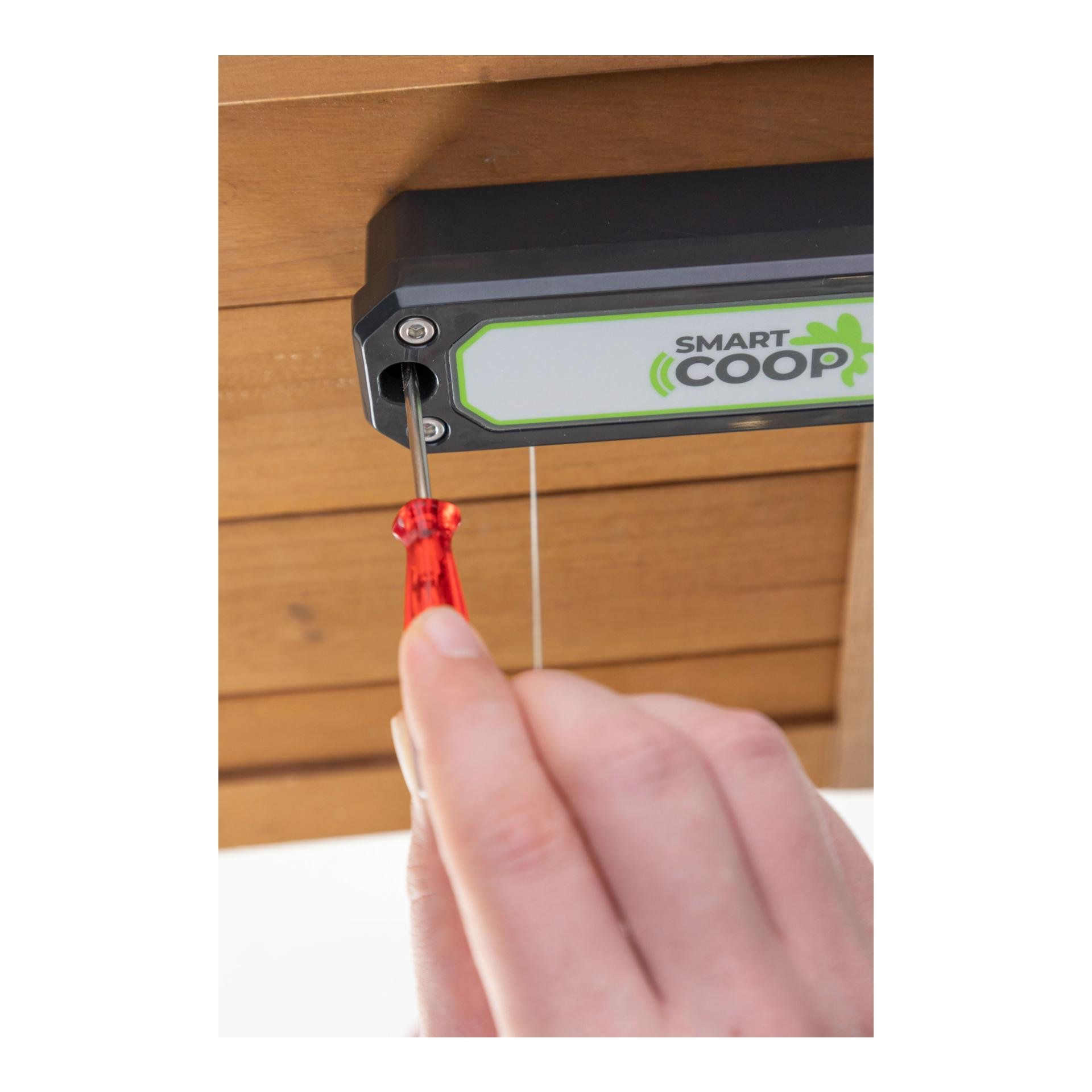 Câble pour porte de poulailler