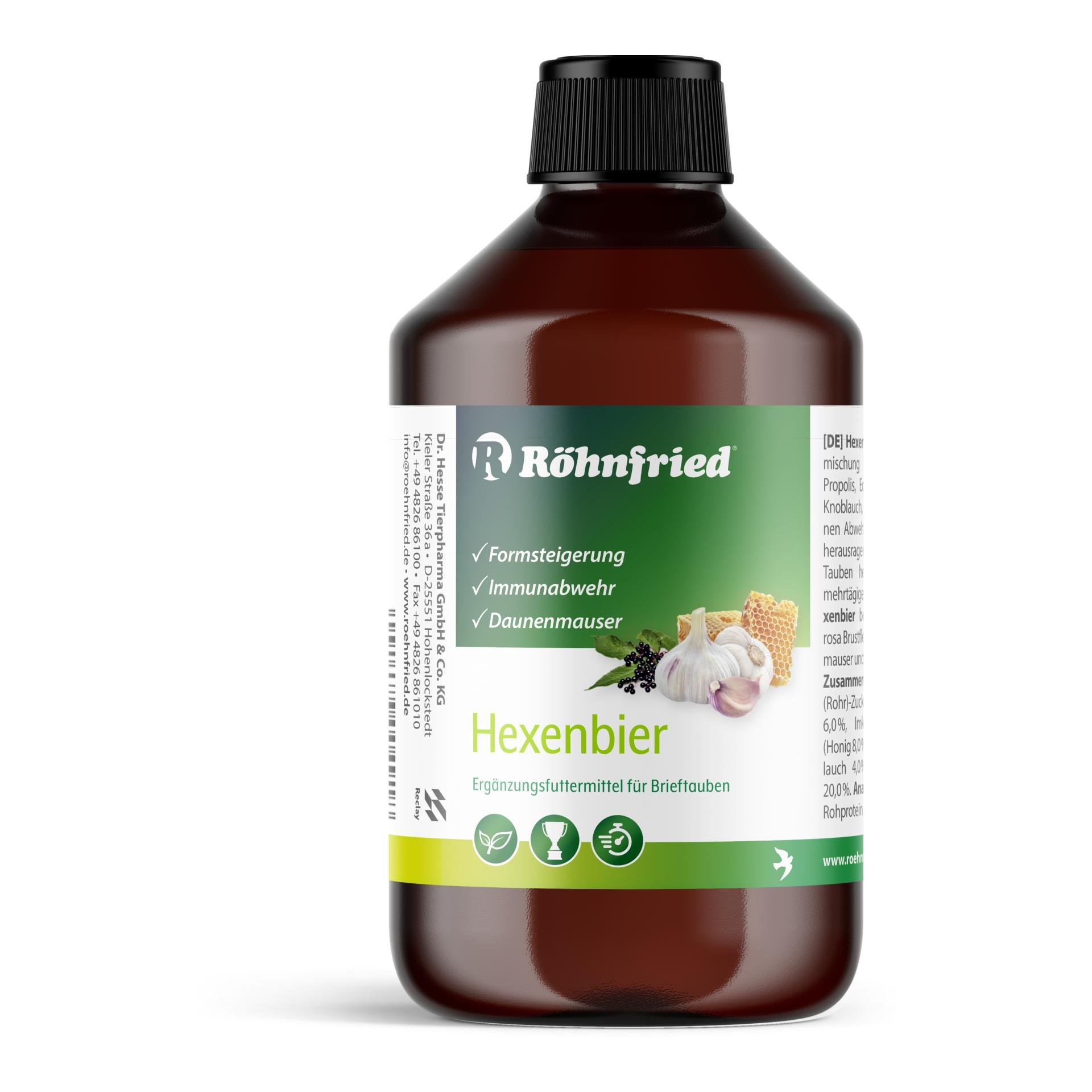 Hexenbier - Stärkung der Abwehrkräfte und Steigerung der Flugfreude