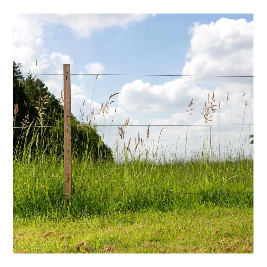 Aluminiumbeschichteter Zaundraht