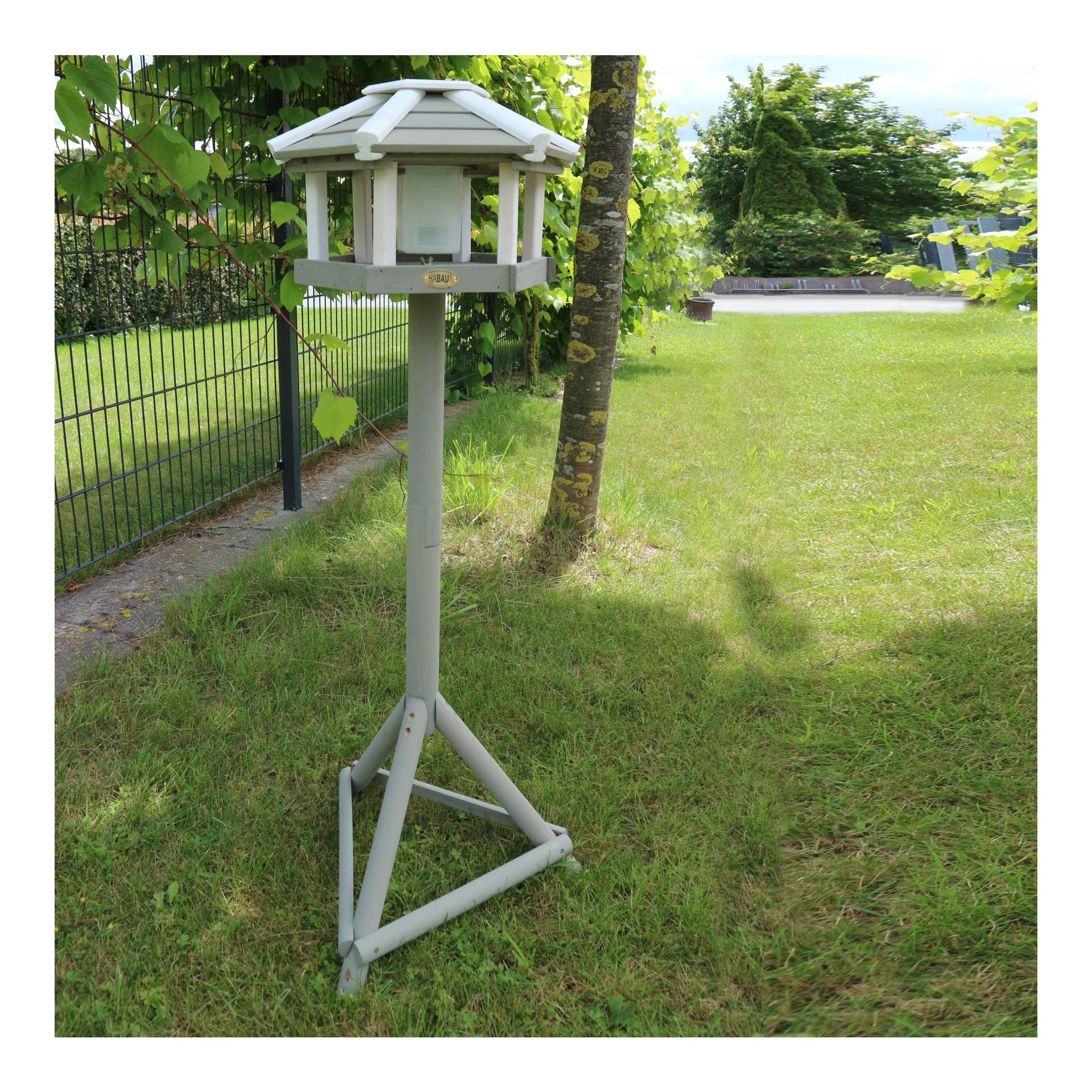 Vogelhaus "Oslo" mit Silo und Ständer