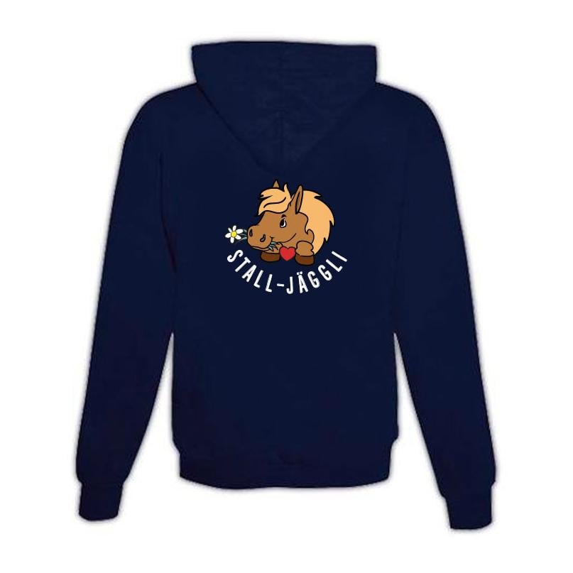 Image of Soulhorse Hoodie Stalljäggli Unisex - Dunkelblau - bei Hauptner.ch