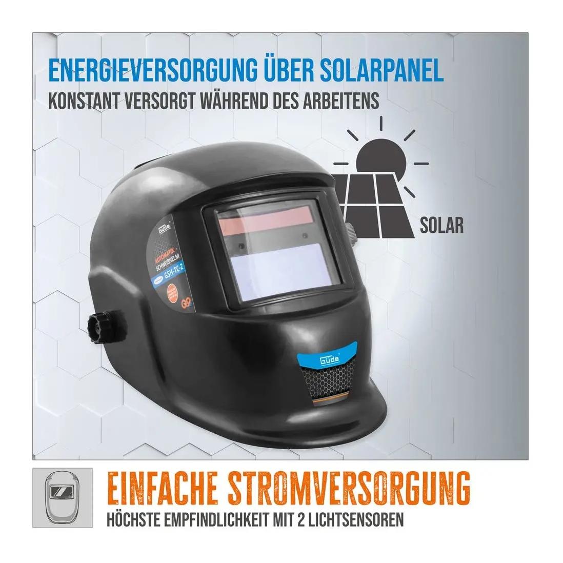 Güde Automatischer Schweisshelm GSH-TC-2