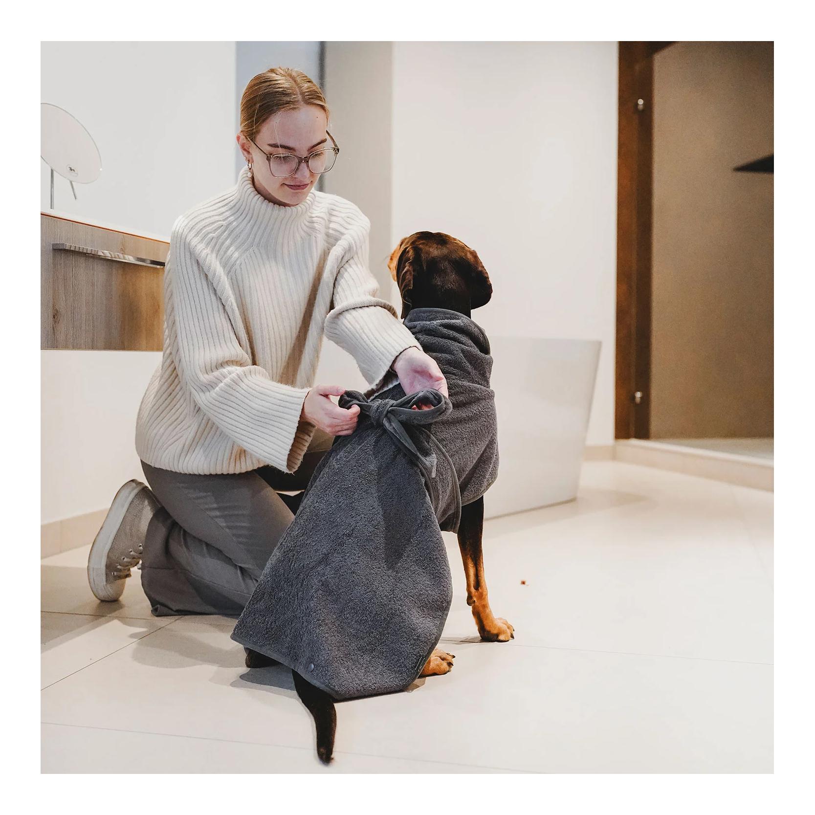 Hundebademantel Riga