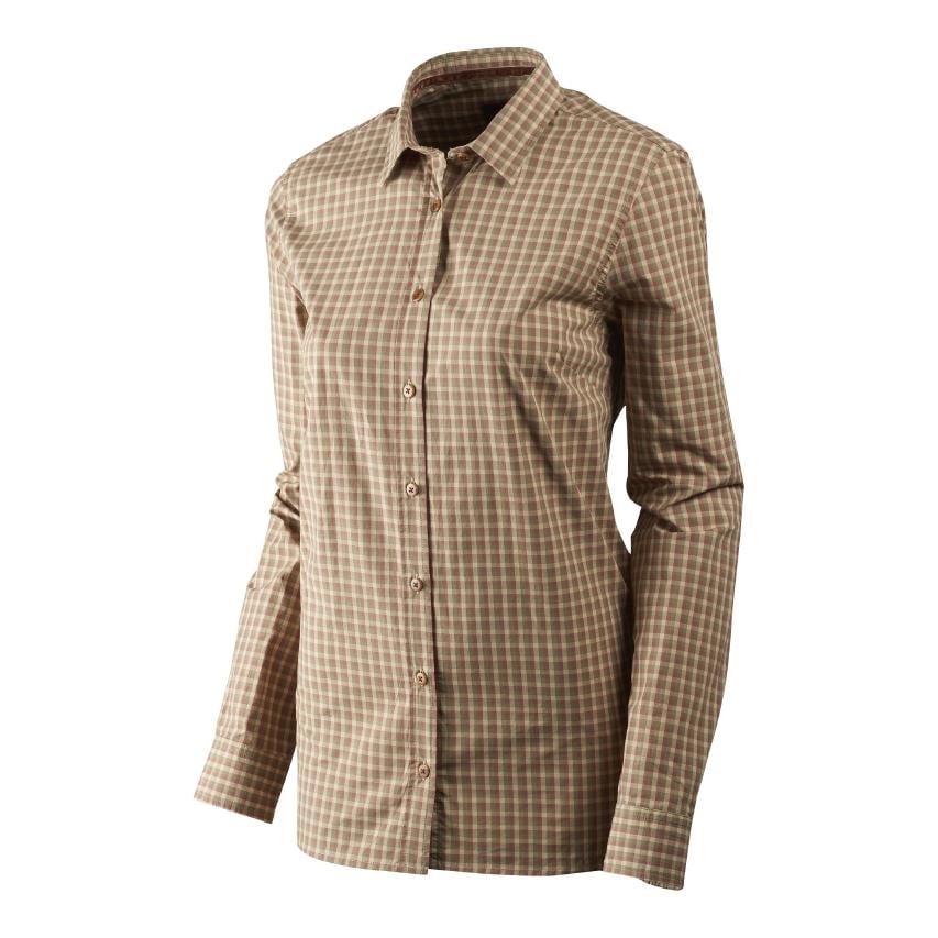 Image of Härkila Selja Lady Bluse - Moonlight rose check bei Hauptner.ch