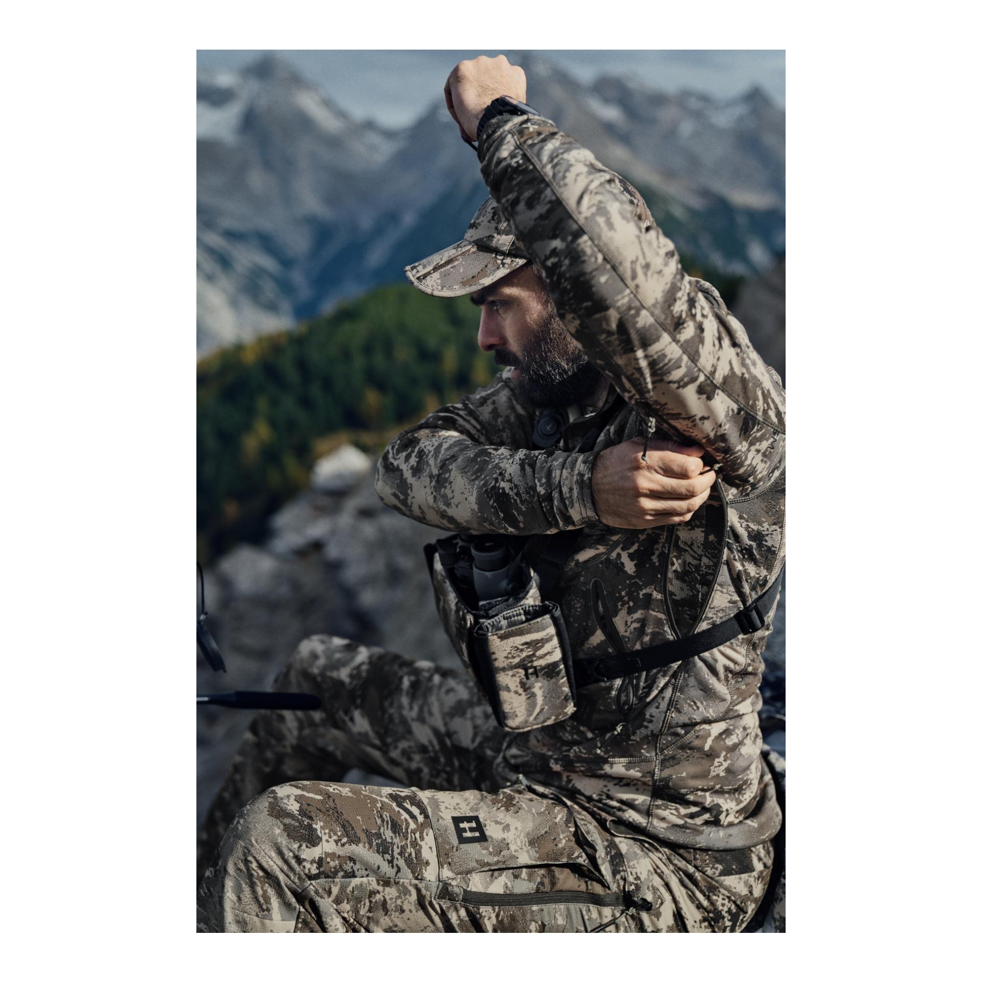 Fleece Hoodie Mountain Hunter Expedition