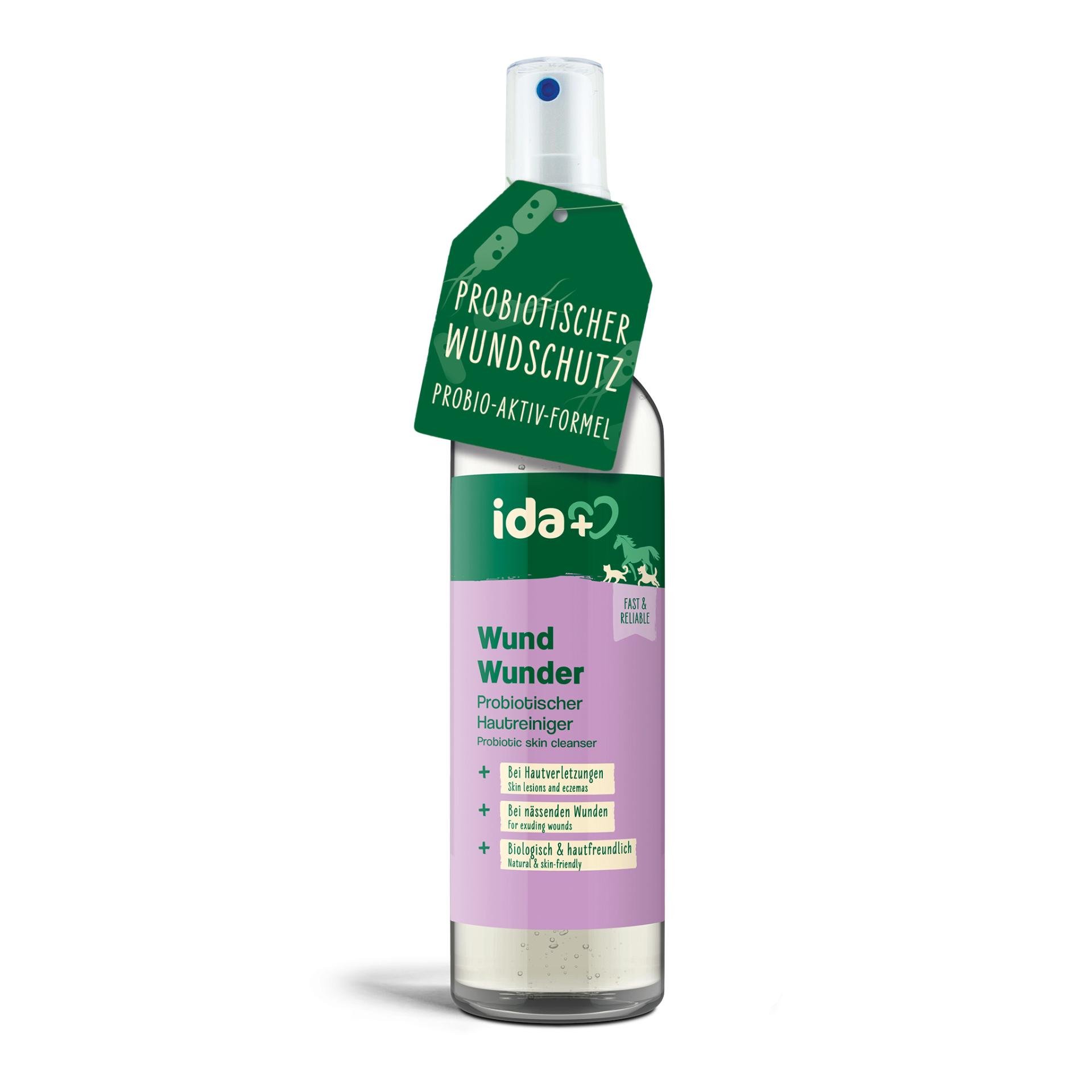 Spray antiseptique pour chiens, chats & chevaux - bouclier protecteur en cas de blessures de la peau
