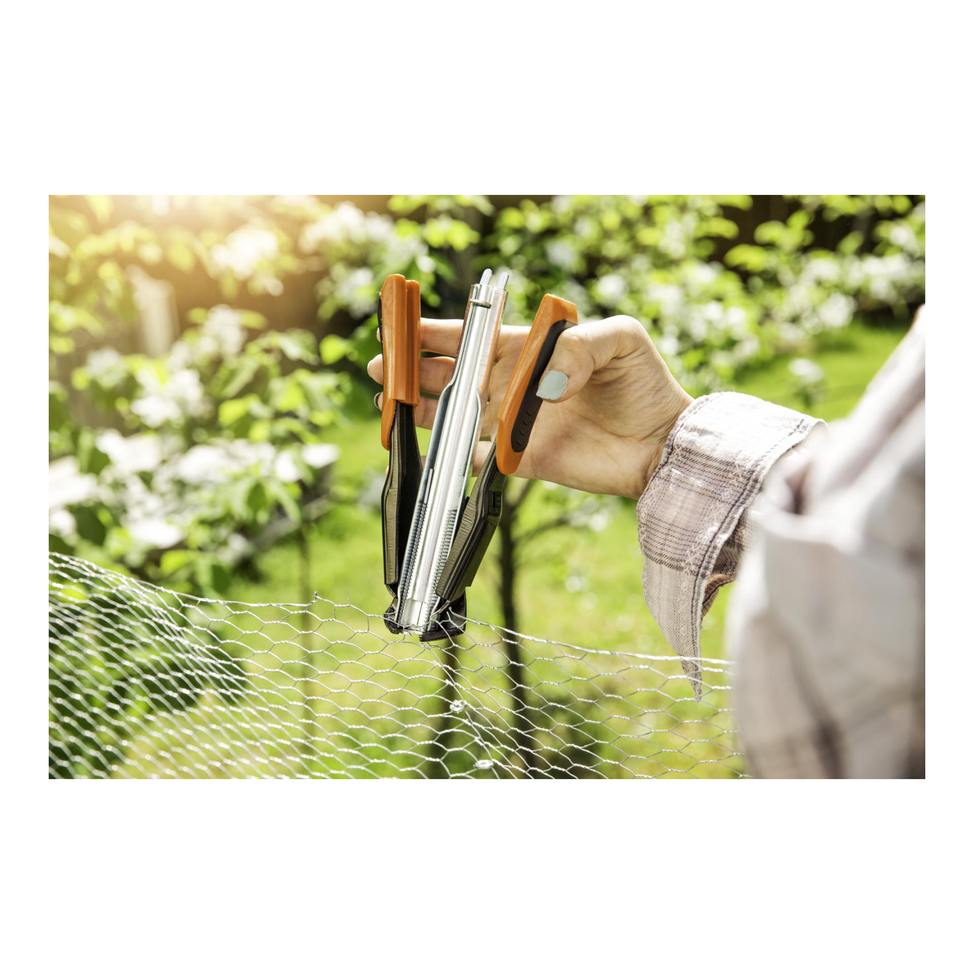 Windhager Pince pour anneaux de clôture pour anneaux métalliques en forme de C