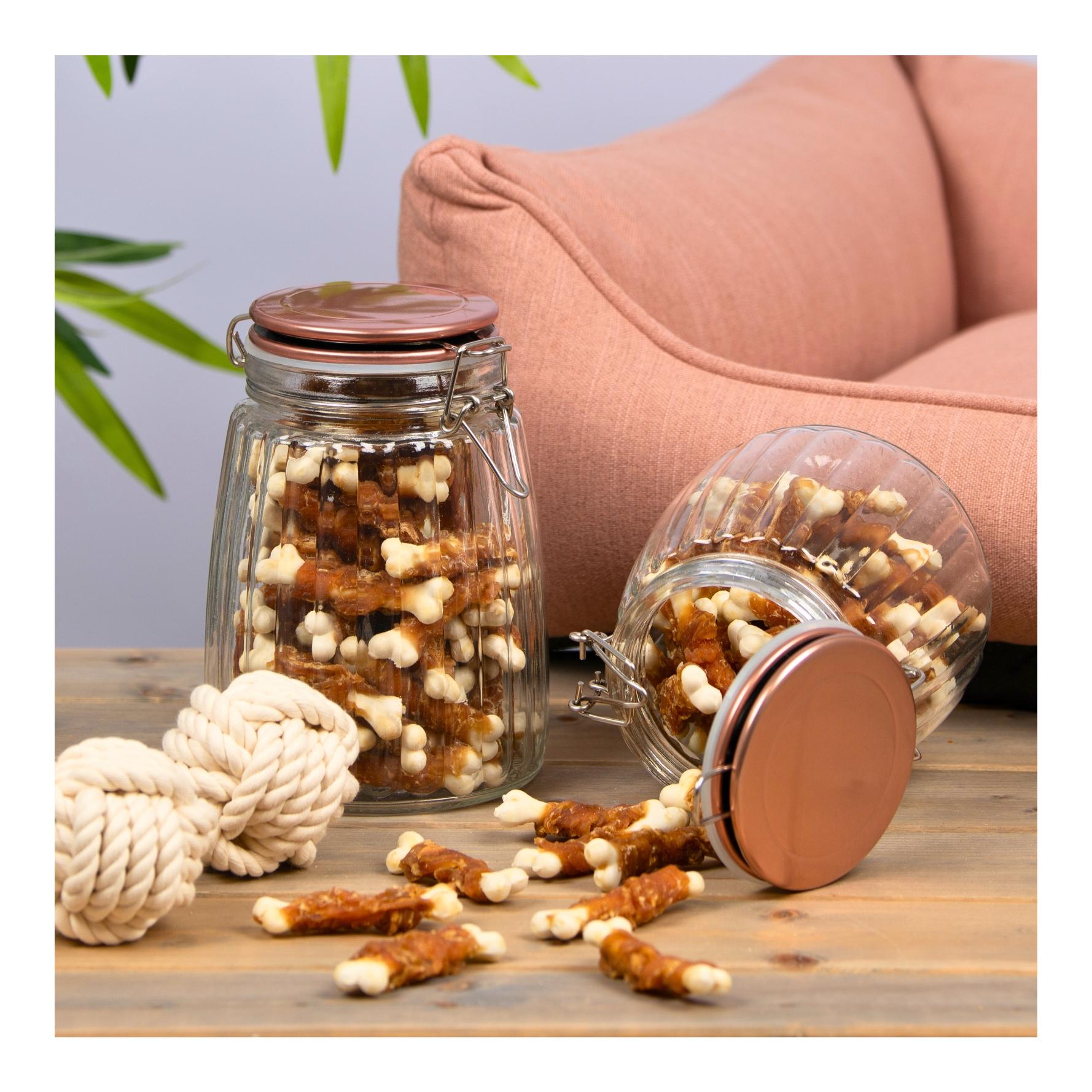 Calciumknochen mit Hühnerbruststreifen