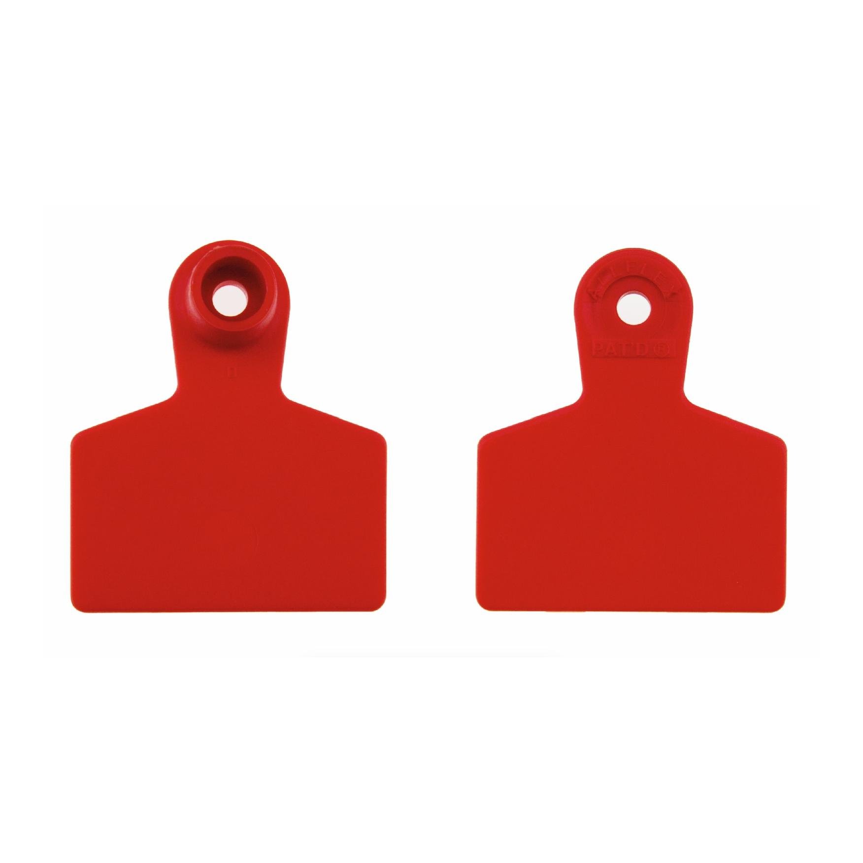 Ohrmarken Allflex - MEDIUM rot - Female Lochteil