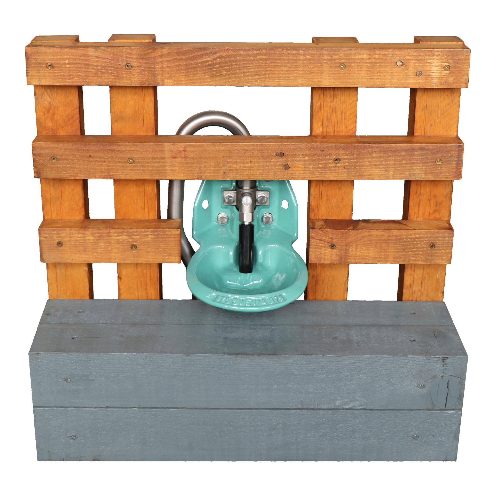 Suevia Heizbares Tränkebecken mit Lockwasser-Mulde Mod. 375-H