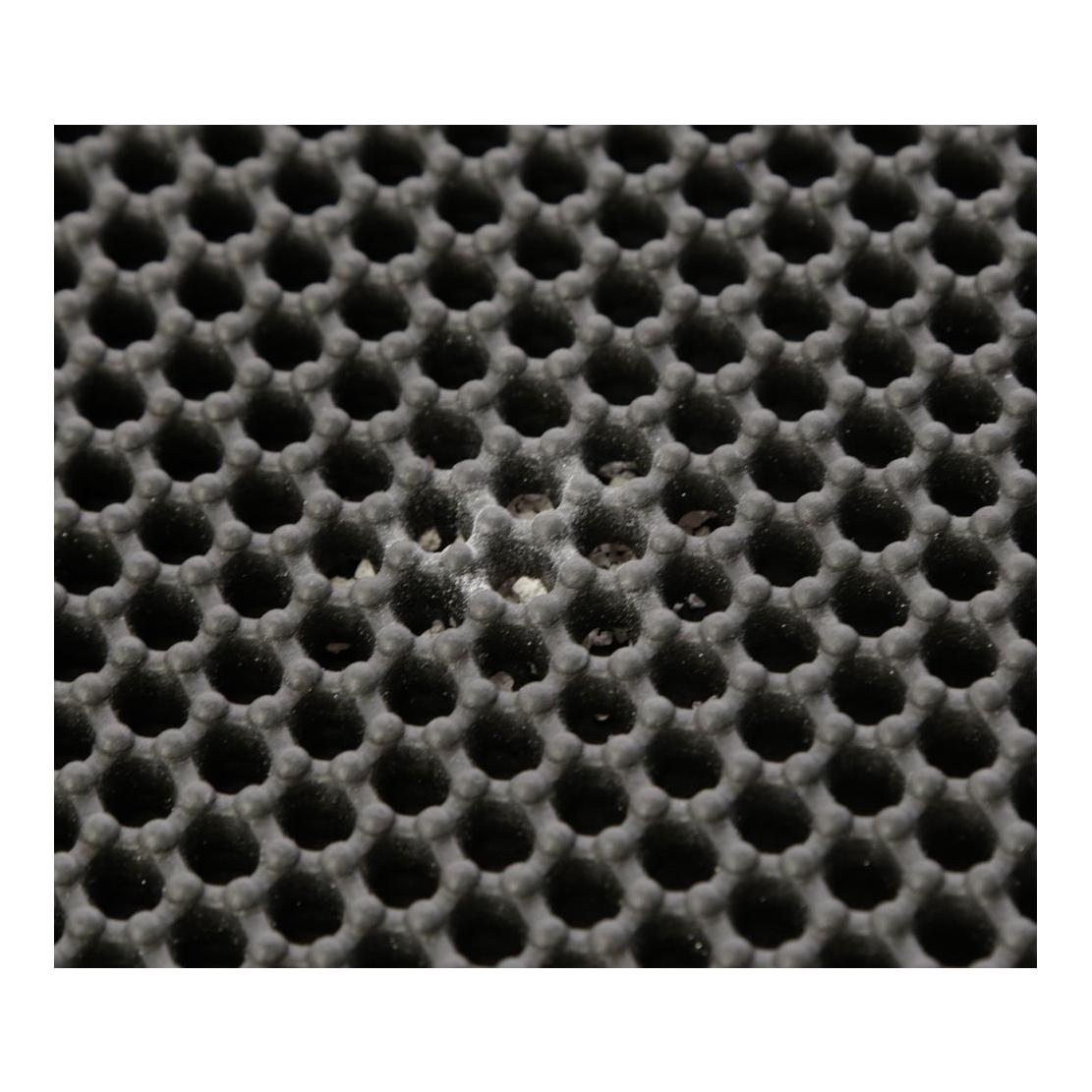 Katzentoilettenvorleger Sieb - schwarz