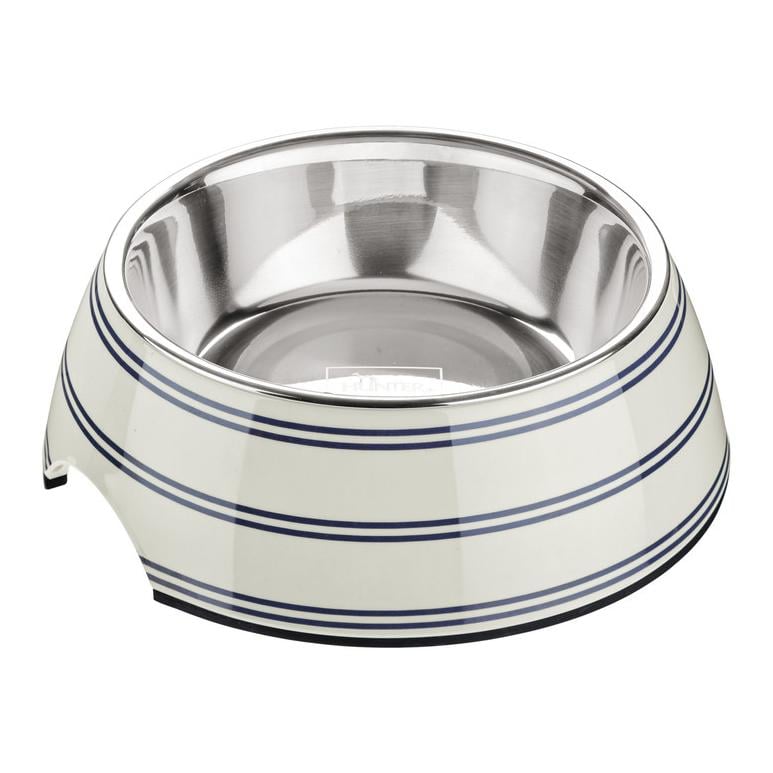 Image of Hunter Melamin Napf Silda - weiss/grau bei Hauptner.ch