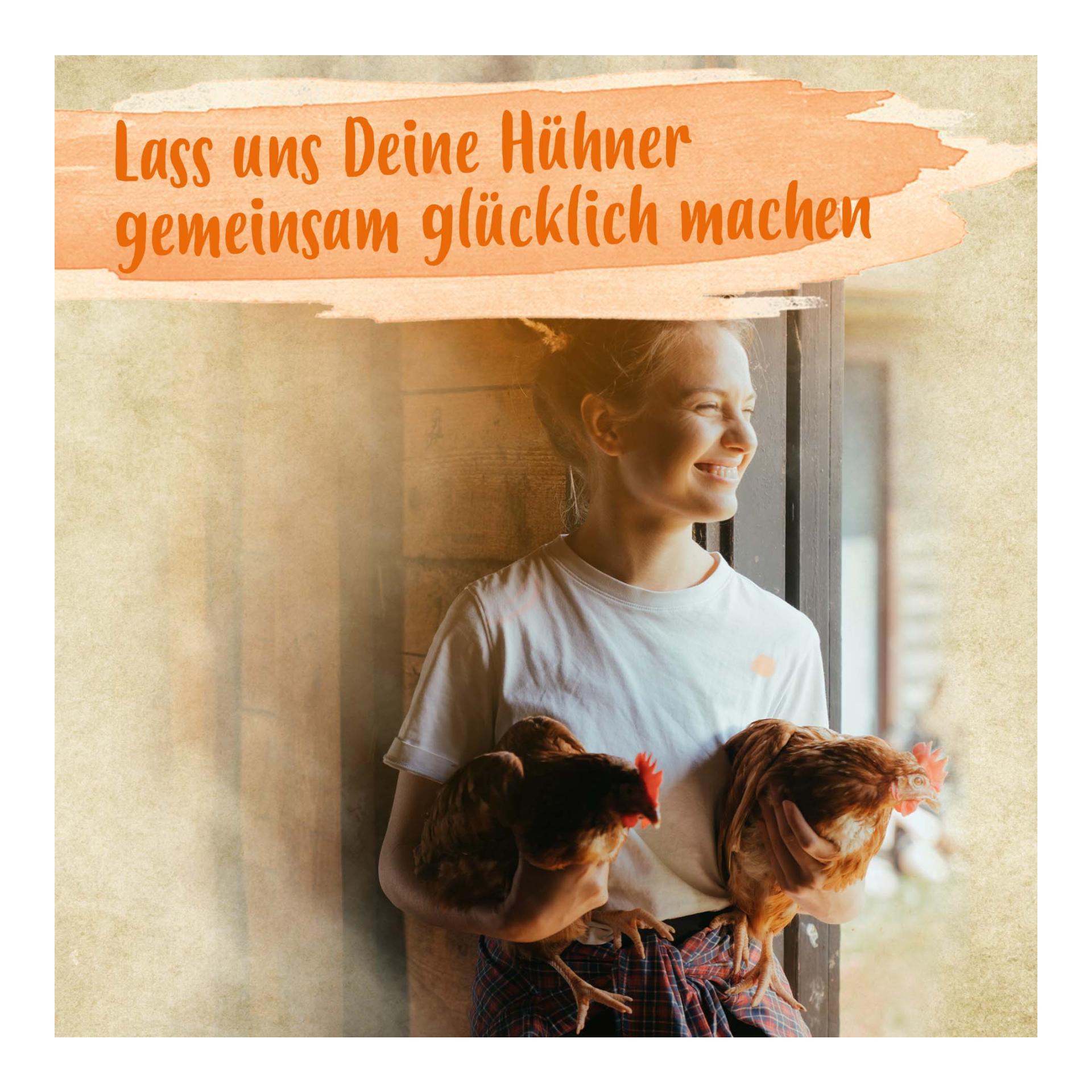 Power Legemehl für Hühner - Hühnerfutter für optimale Legeleistung & Eibildung 