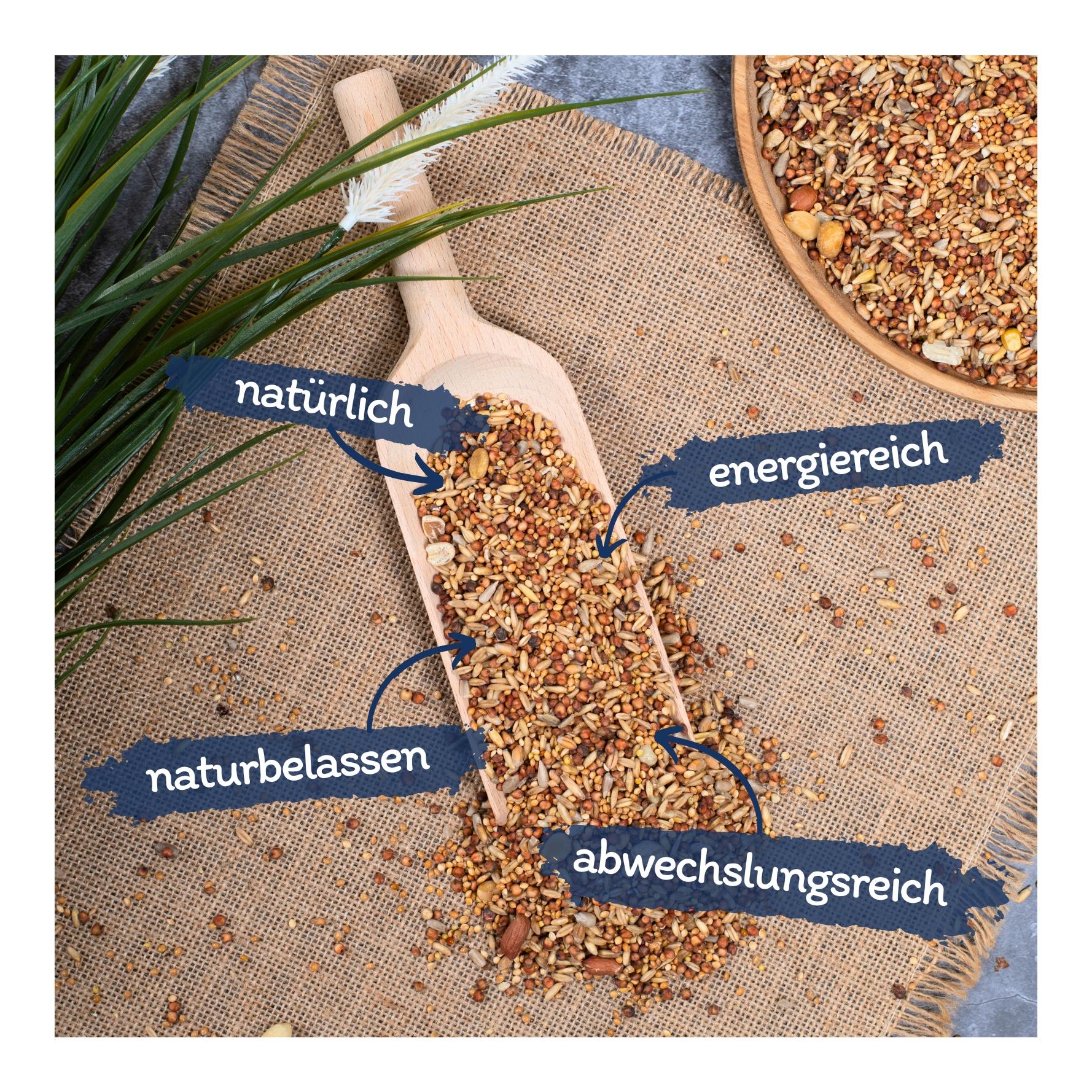 Streufutter schalenfrei