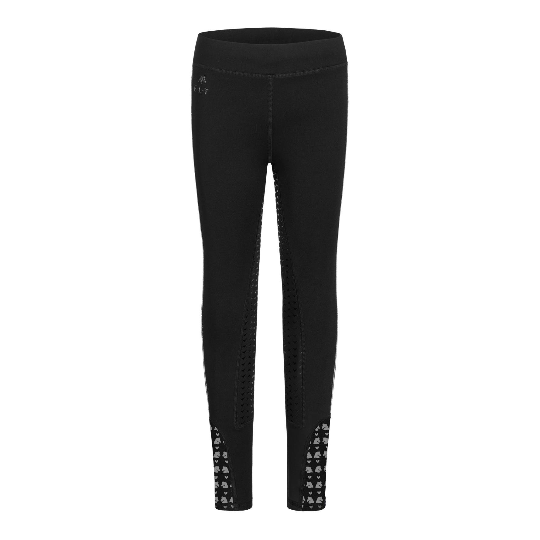 Leggings d'équitation Lucky Denali pour enfants - noir