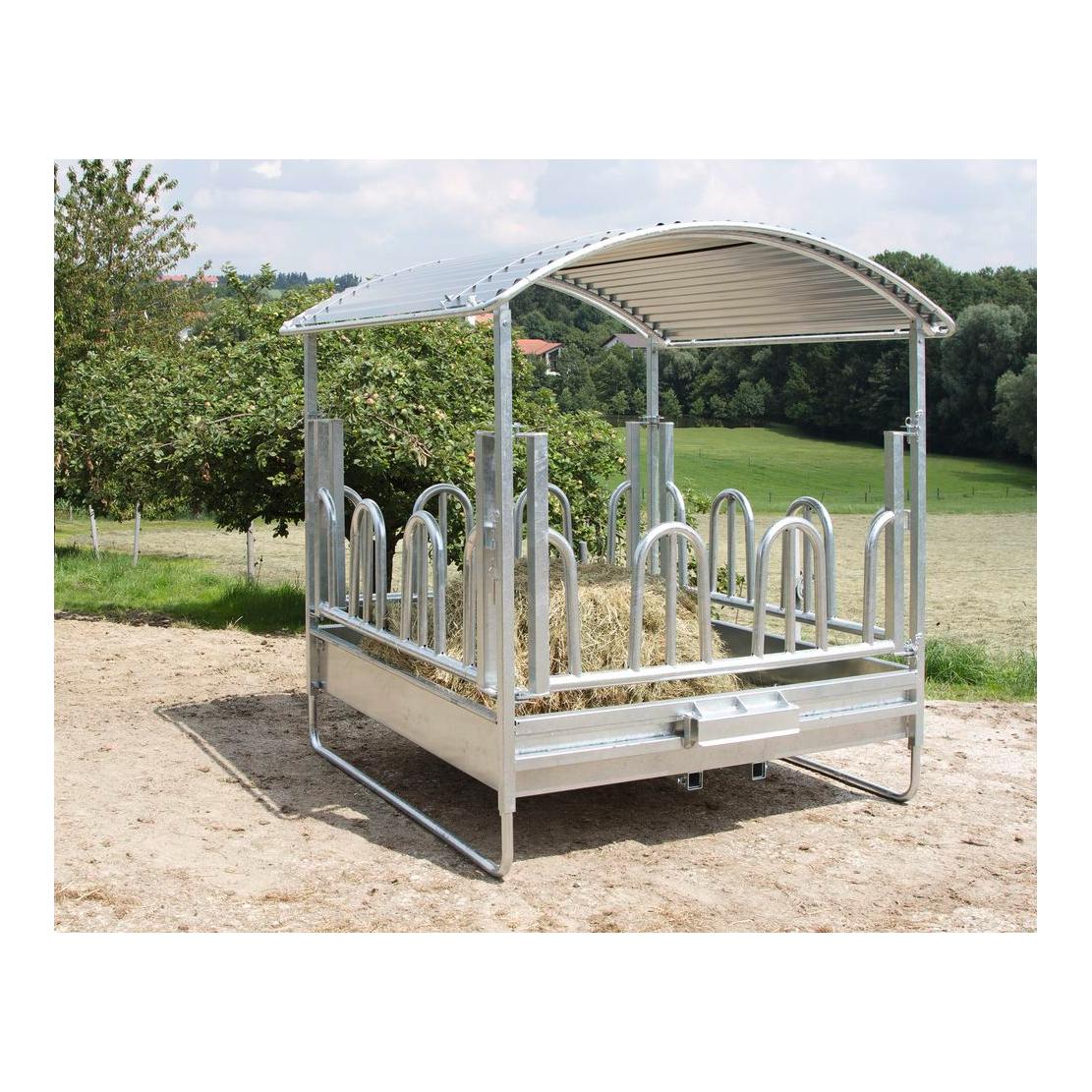 Kerbl Râtelier carré avec cornadis à palissade