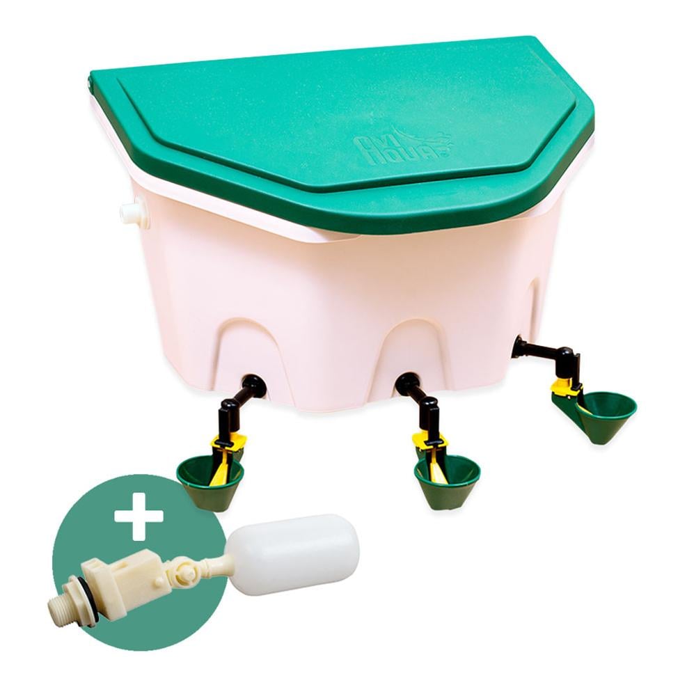 AviAqua Geflügeltränke mit Schwimmerventil